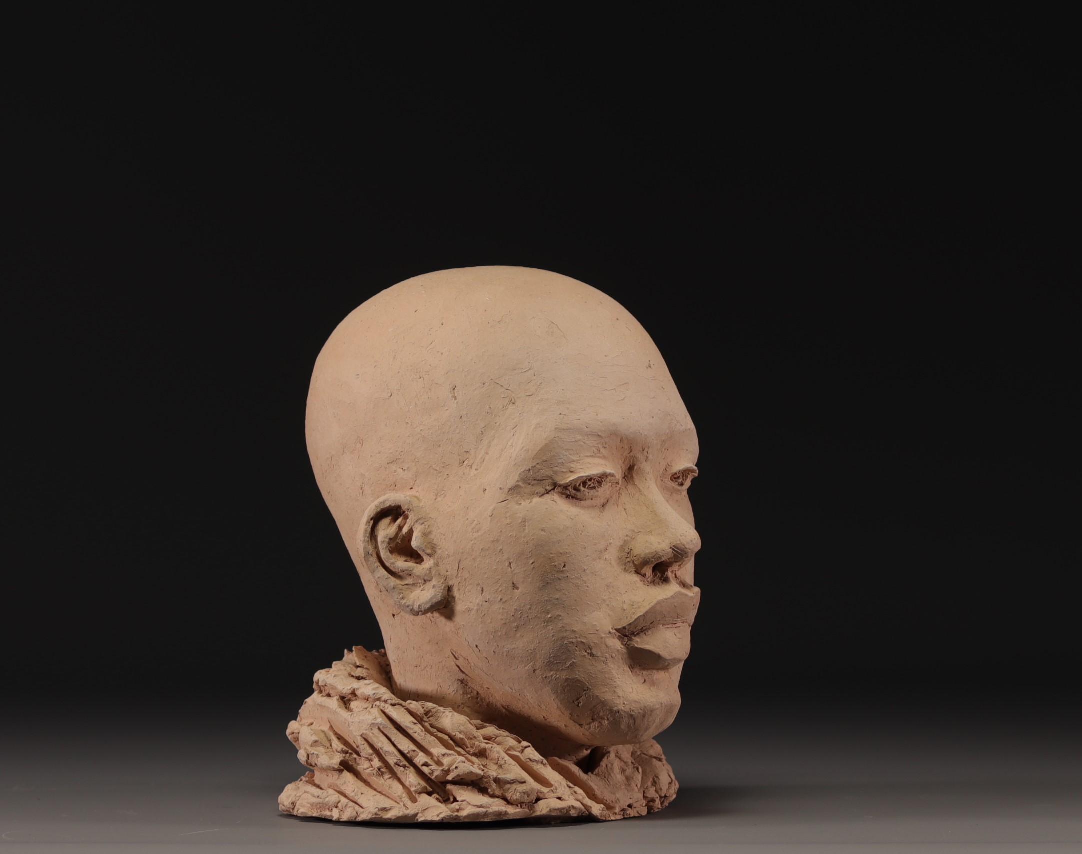 Terracotta - African Portrait - Monogrammed - Image 2 of 4