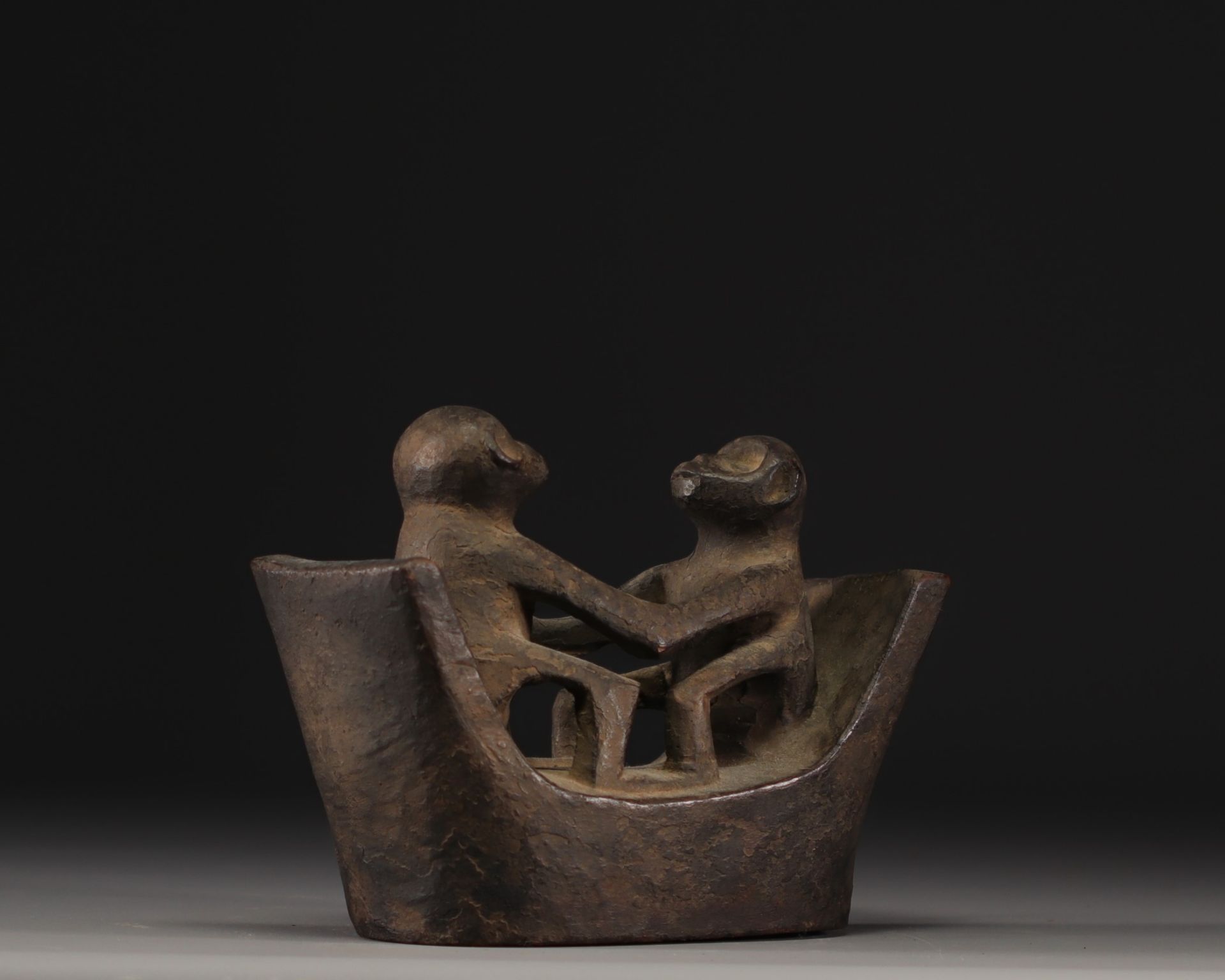 Kola nut box - Igbo - Nigeria - Image 3 of 5