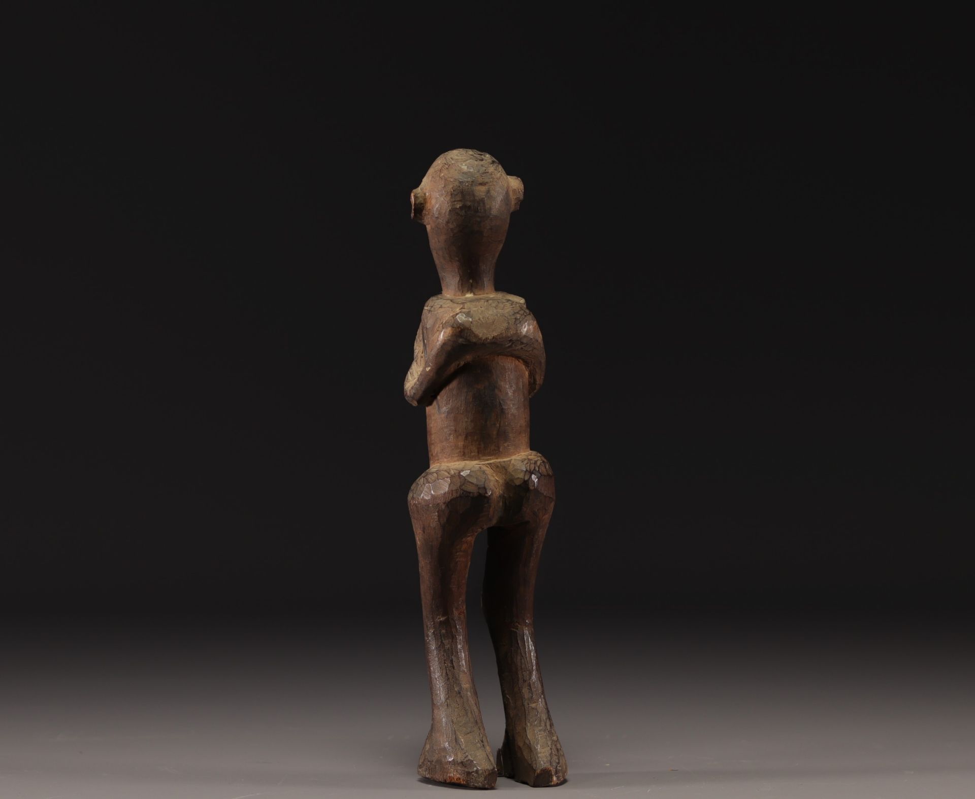 Yaka figure/statue - Rep. Dem.Congo - Image 4 of 4