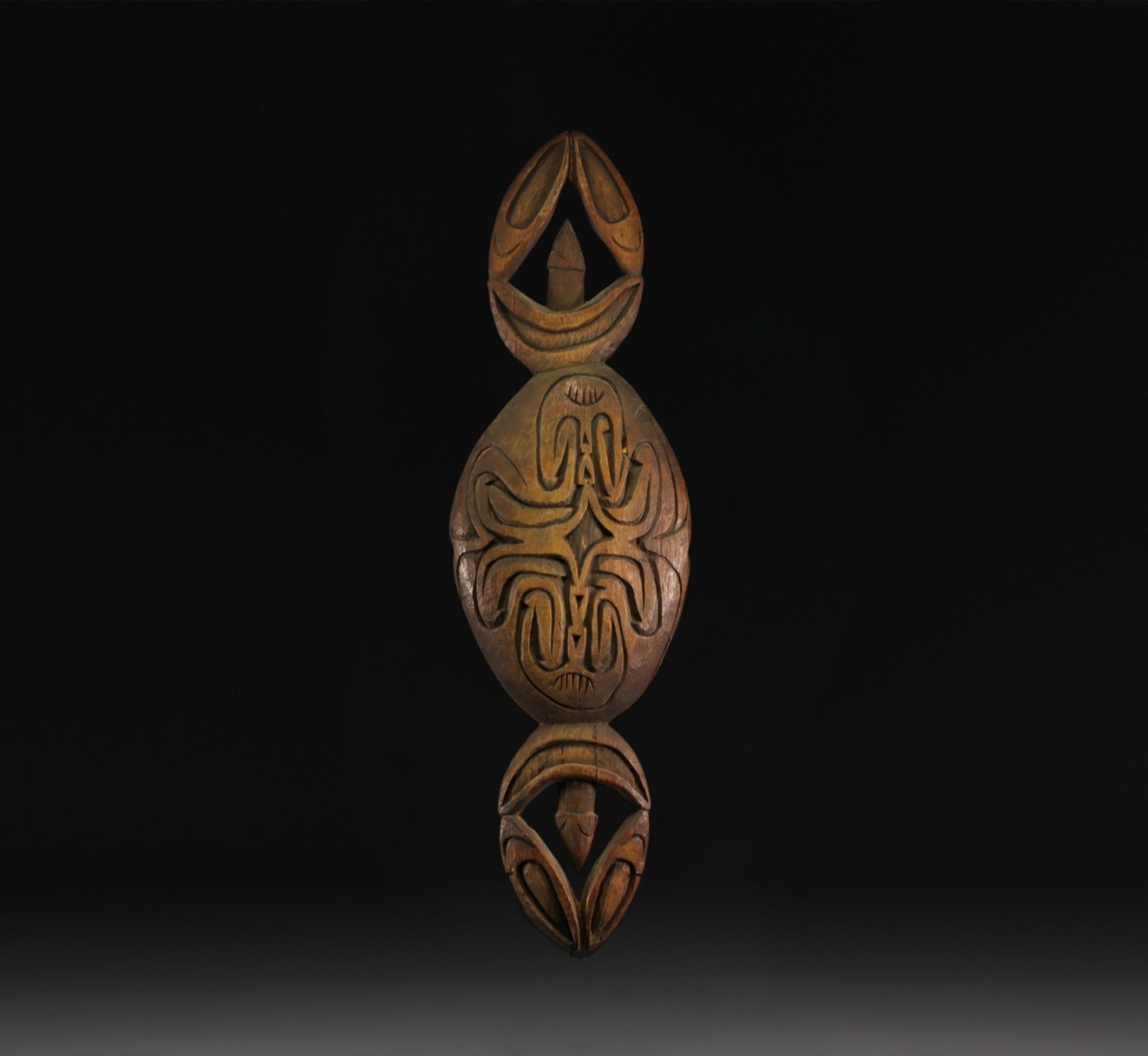 Plat - Jifoi - Asmat ( Casuare coast region) - Image 2 of 2