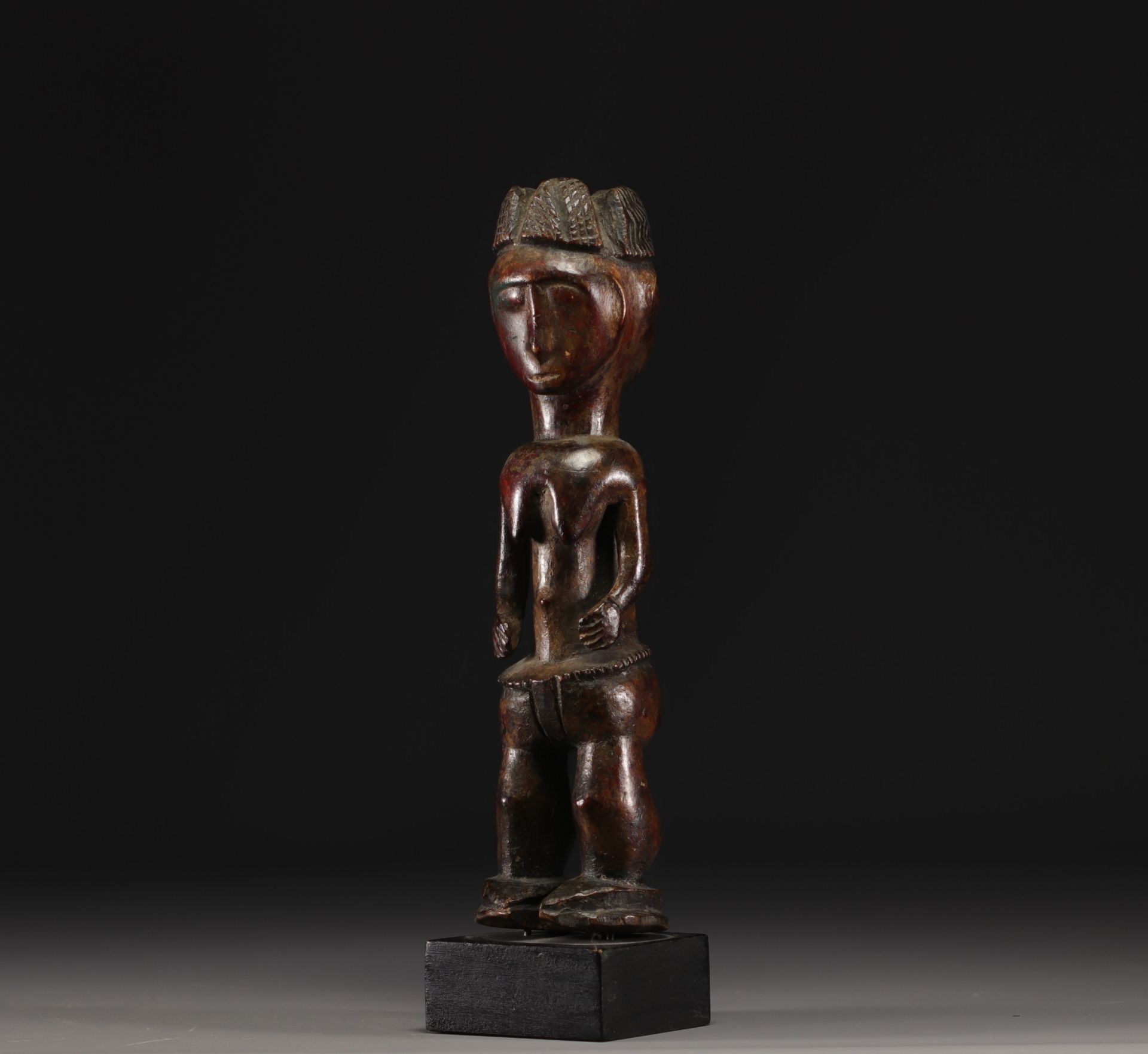 Janus figure - Baule (lagoon region) - Ivory Coast