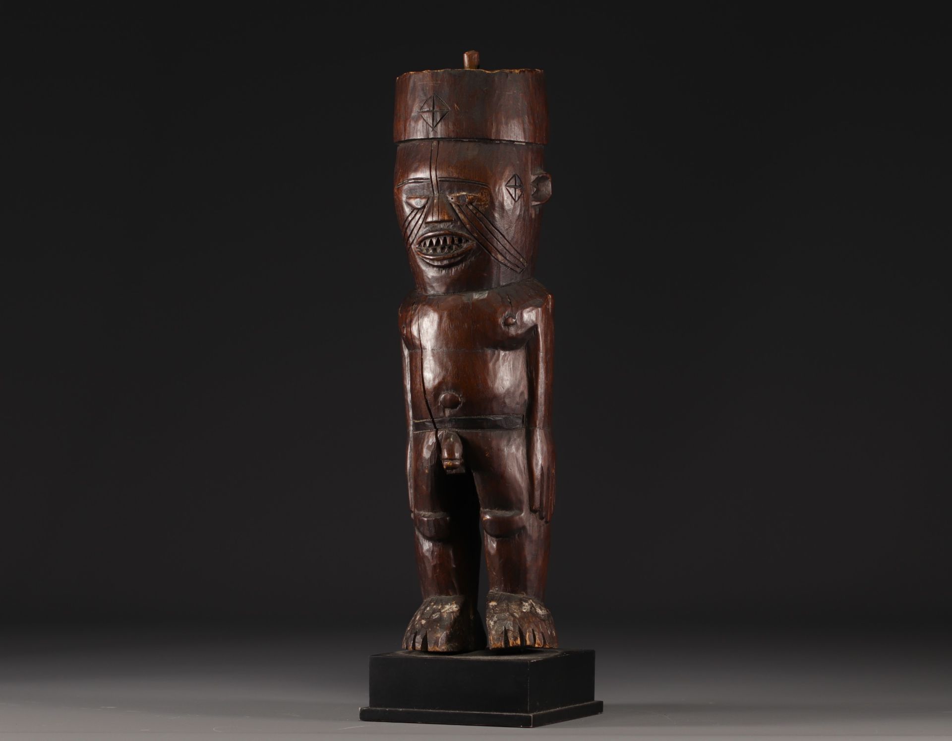 Kuyu figure / statue - Congo Brazzaville - Image 7 of 7
