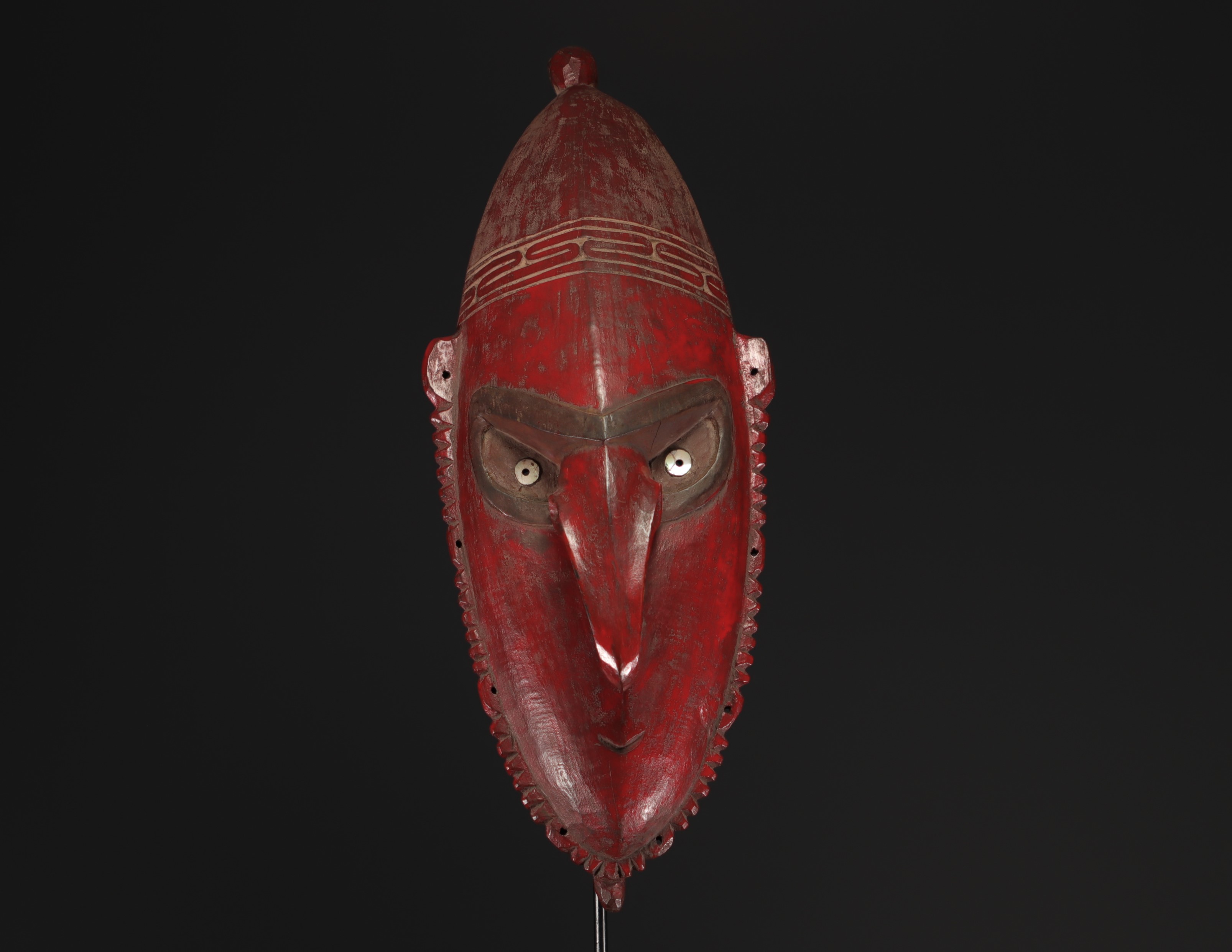 Masque Sepik - Nouvelle Guinee - Image 3 of 6