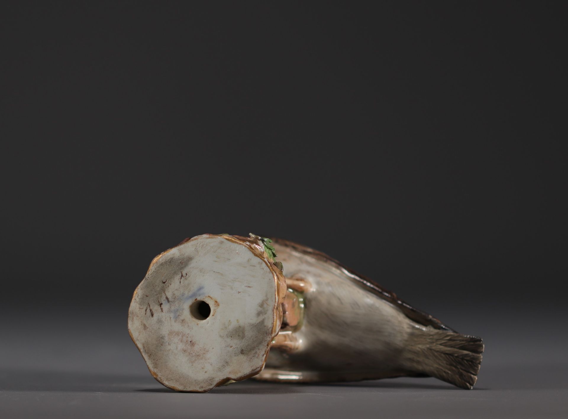 Meissen - Porcelain bird, swords mark under the piece. - Bild 4 aus 4