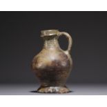 Raeren - Small vase in glazed stoneware, 16th century.