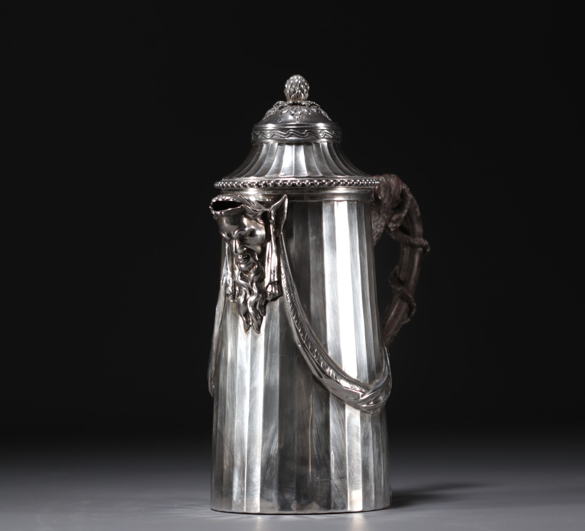 Antoine CARDEILHAC - Exceptional Regency-style solid silver service, 19th century. - Image 5 of 15