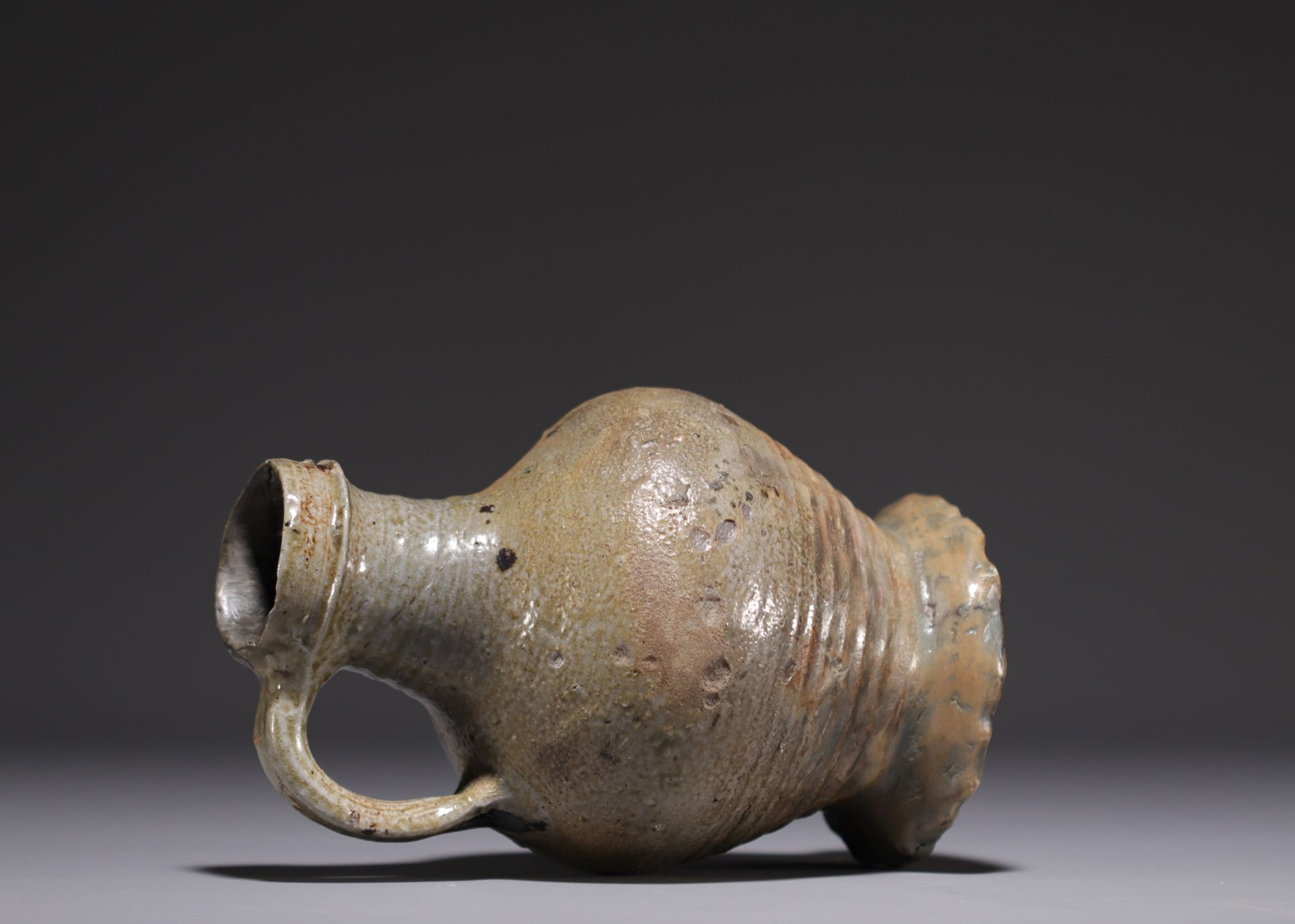 Raeren - Small vase in glazed stoneware, 16th century. - Image 2 of 4