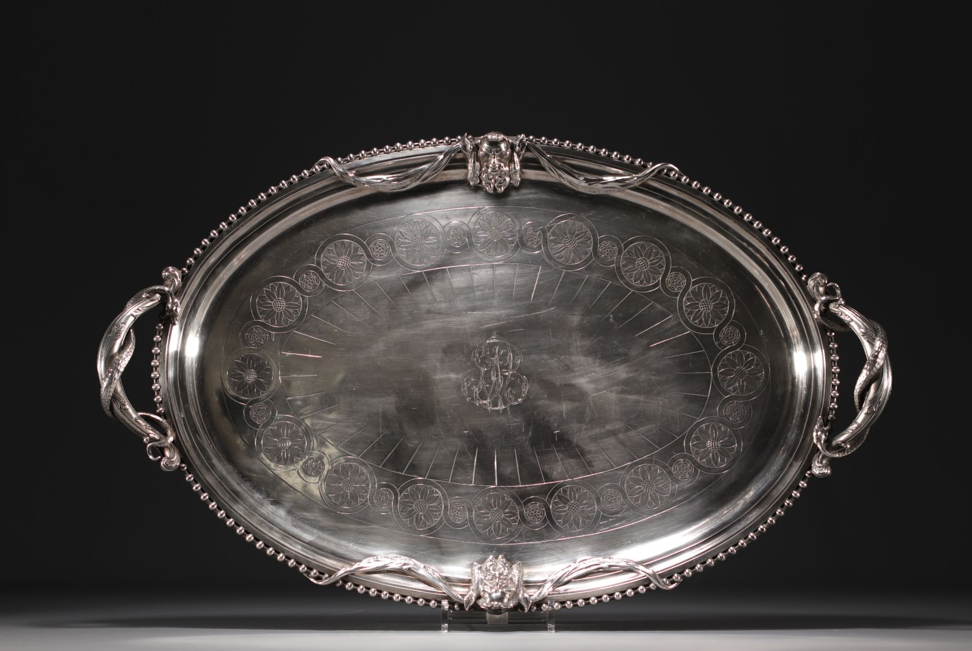 Antoine CARDEILHAC - Exceptional Regency-style solid silver service, 19th century. - Bild 2 aus 15