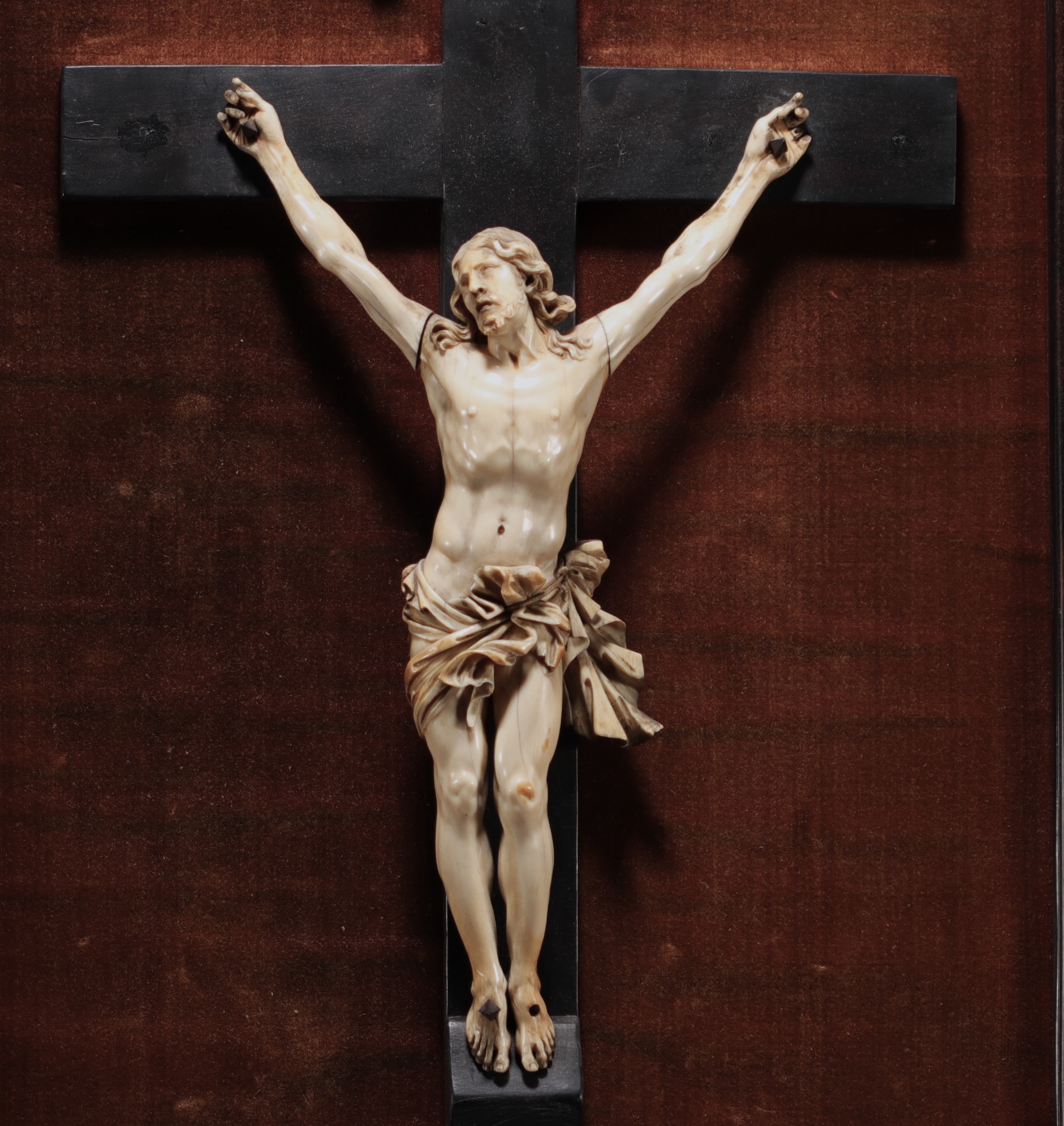 Christ in ivory from the 18th century - Image 3 of 6