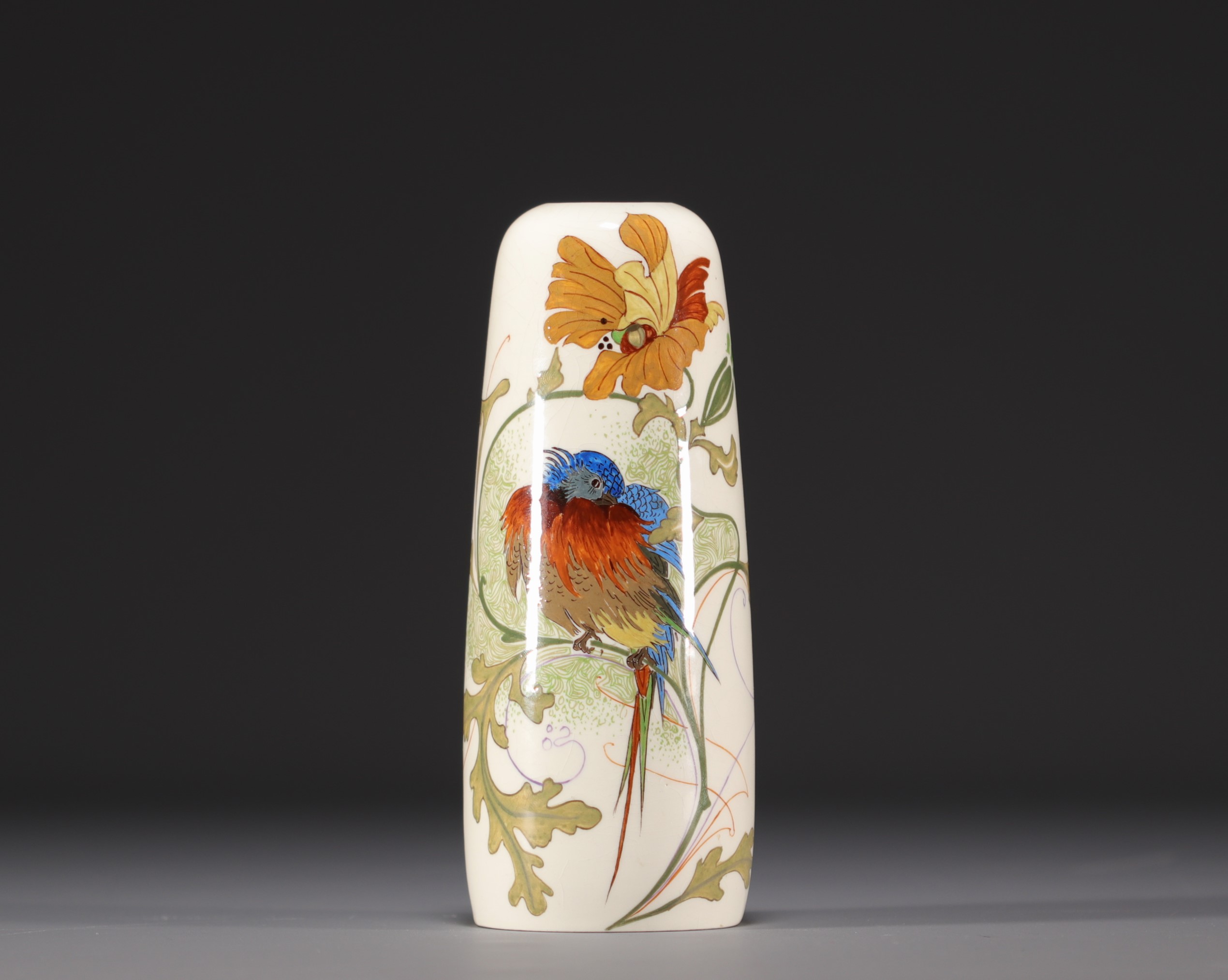 Vase en faience de Gouda, South Holland, vers 1900-1910. - Image 6 of 6