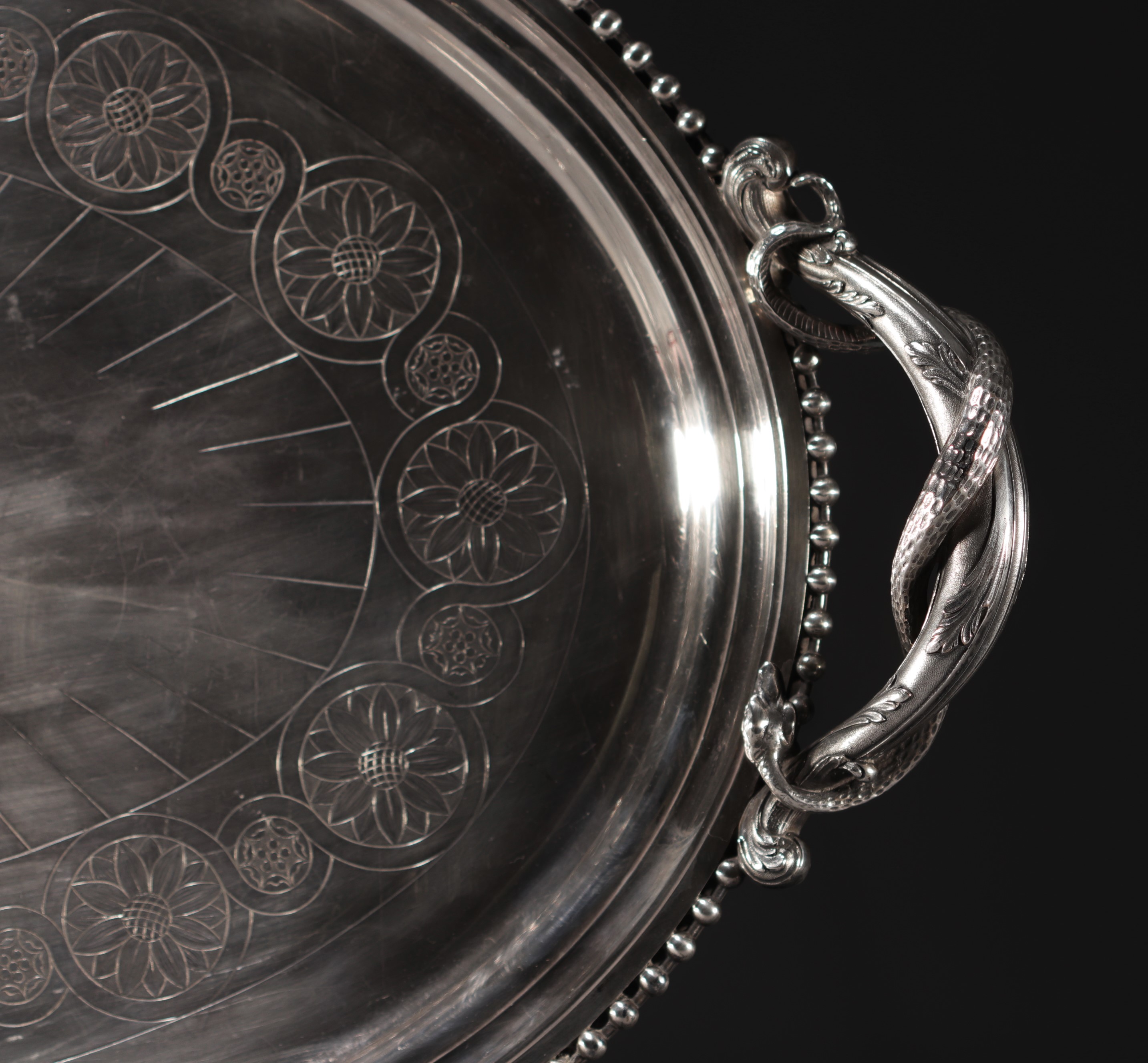 Antoine CARDEILHAC - Exceptional Regency-style solid silver service, 19th century. - Image 6 of 15