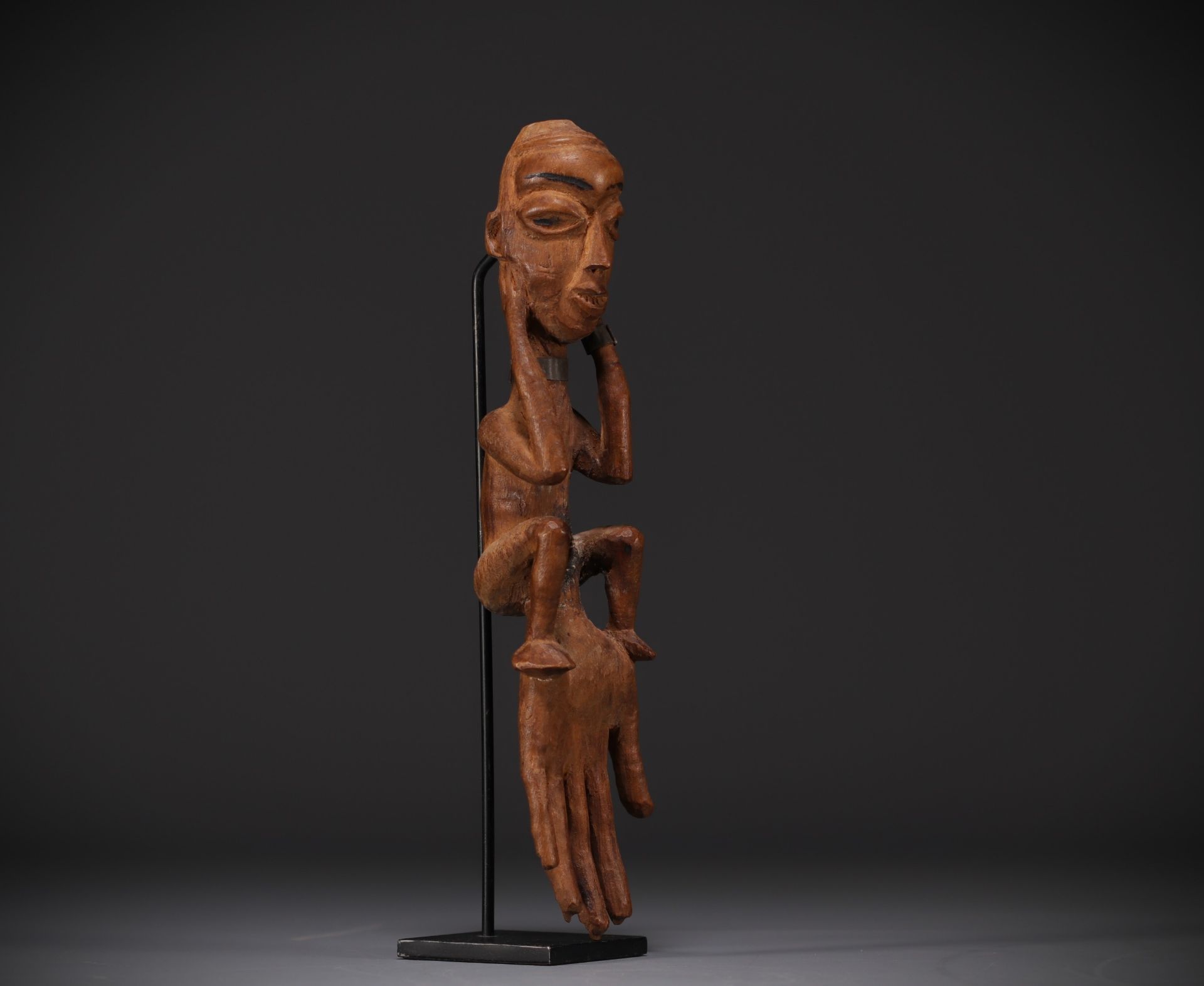 Luluwa - Anthropomorphic pipe - Dem.Rep.Congo - Image 5 of 5