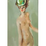 Jean Gabriel DOMERGUE (1889-1962) attr. to "Portrait of a woman" Oil on canvas.