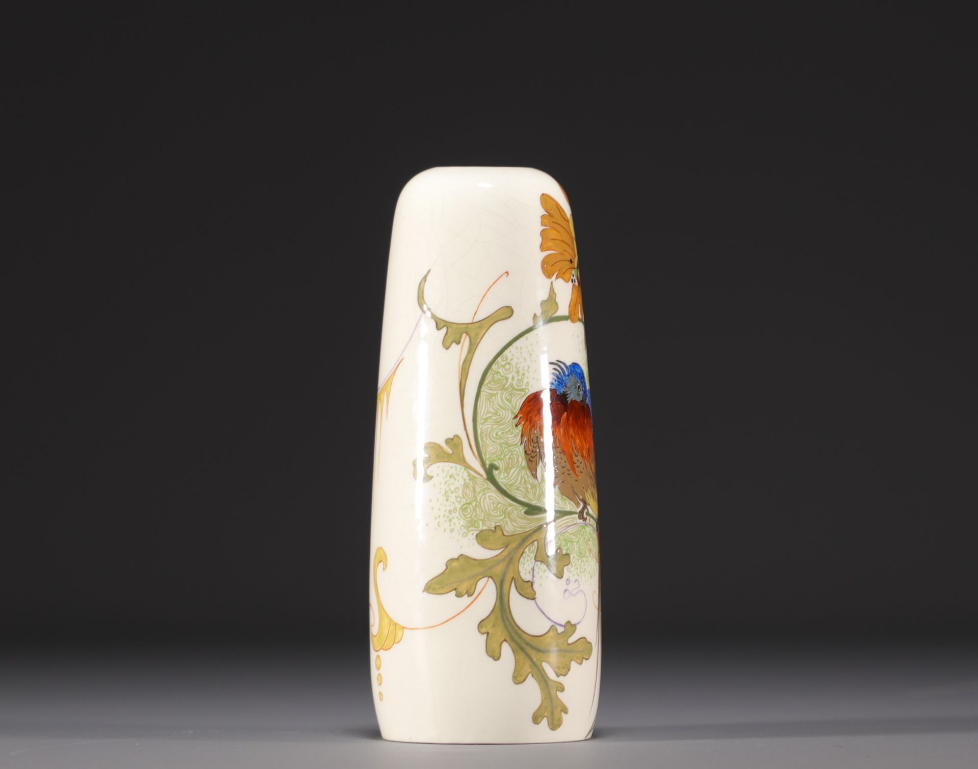 Vase en faience de Gouda, South Holland, vers 1900-1910. - Bild 2 aus 6