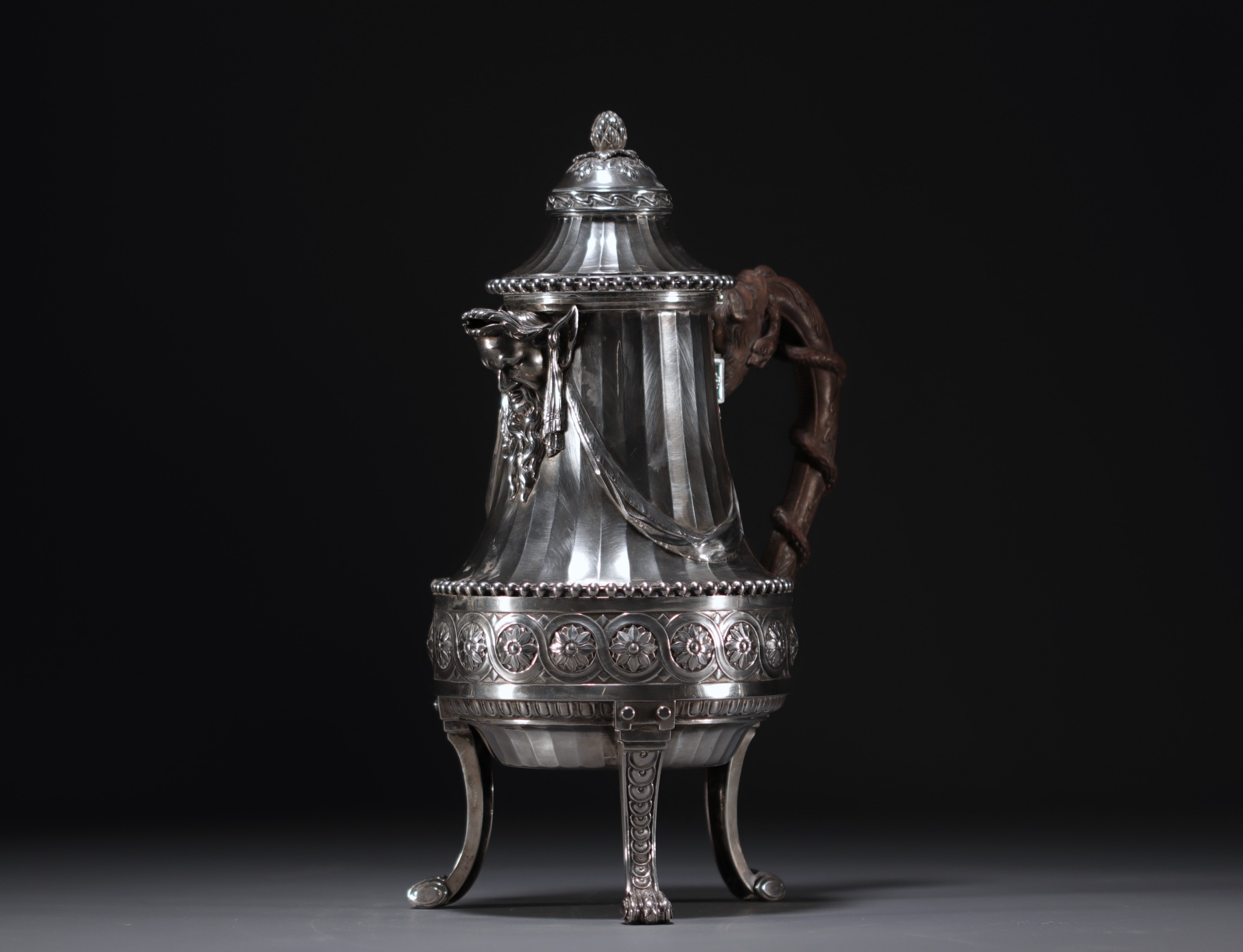 Antoine CARDEILHAC - Exceptional Regency-style solid silver service, 19th century. - Image 10 of 15
