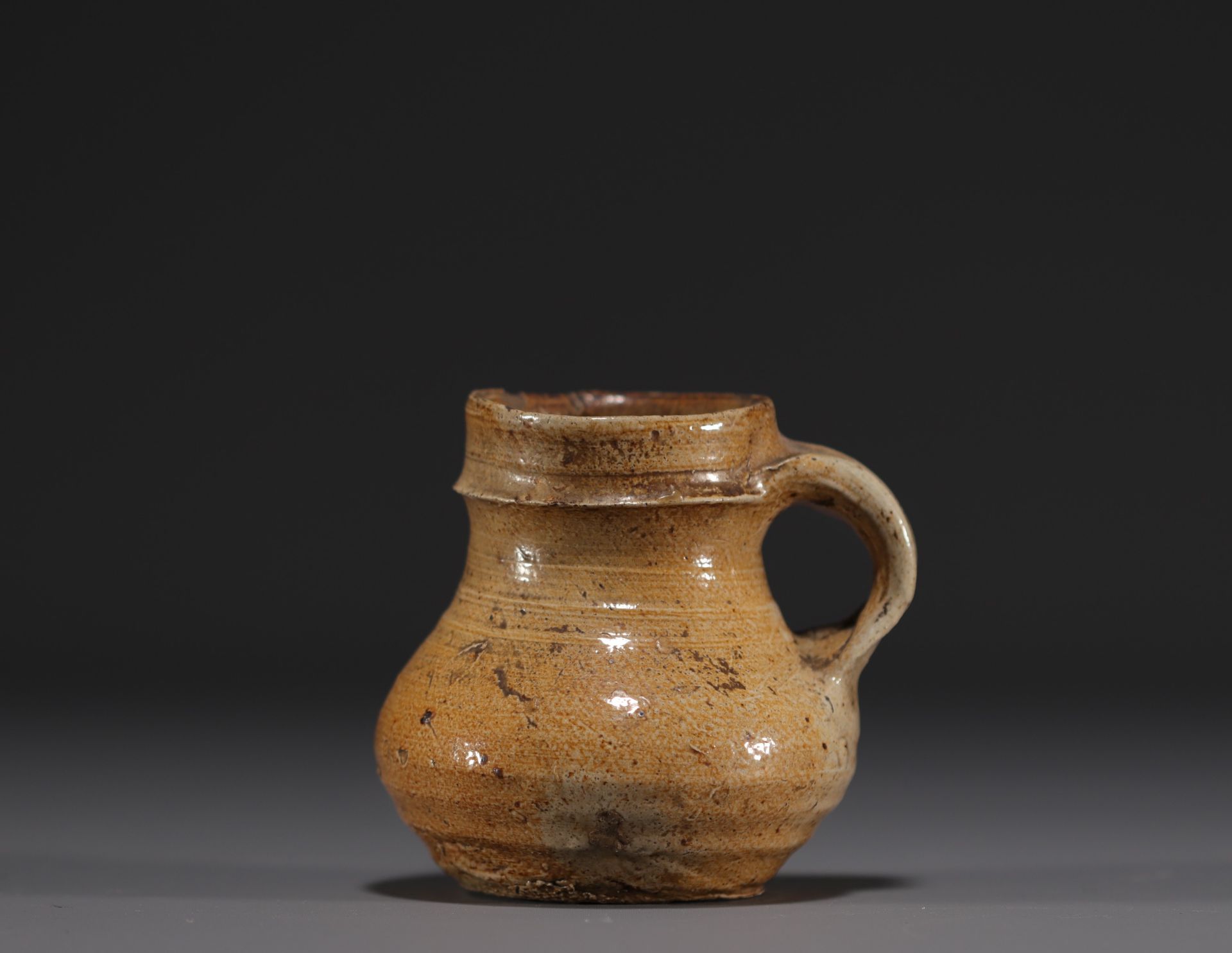 Raeren - Stoneware jug, salt glaze, 16th century.