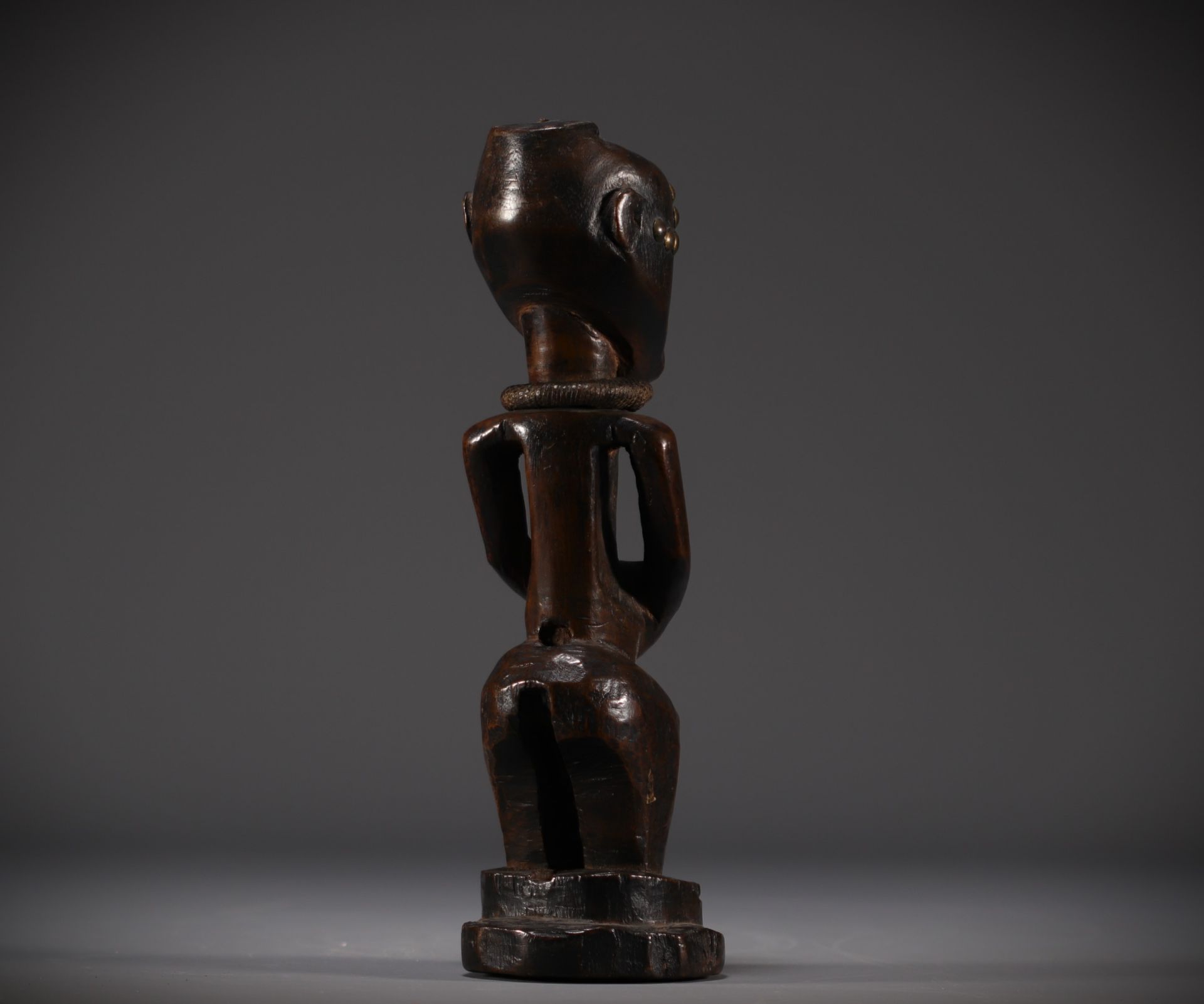 Statue SONGYE- collectee vers 1900 - Rep.Dem.Congo - Image 3 of 7