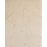 Jean COCTEAU (1889-1963) "Couple" Lithograph numbered 188/220.