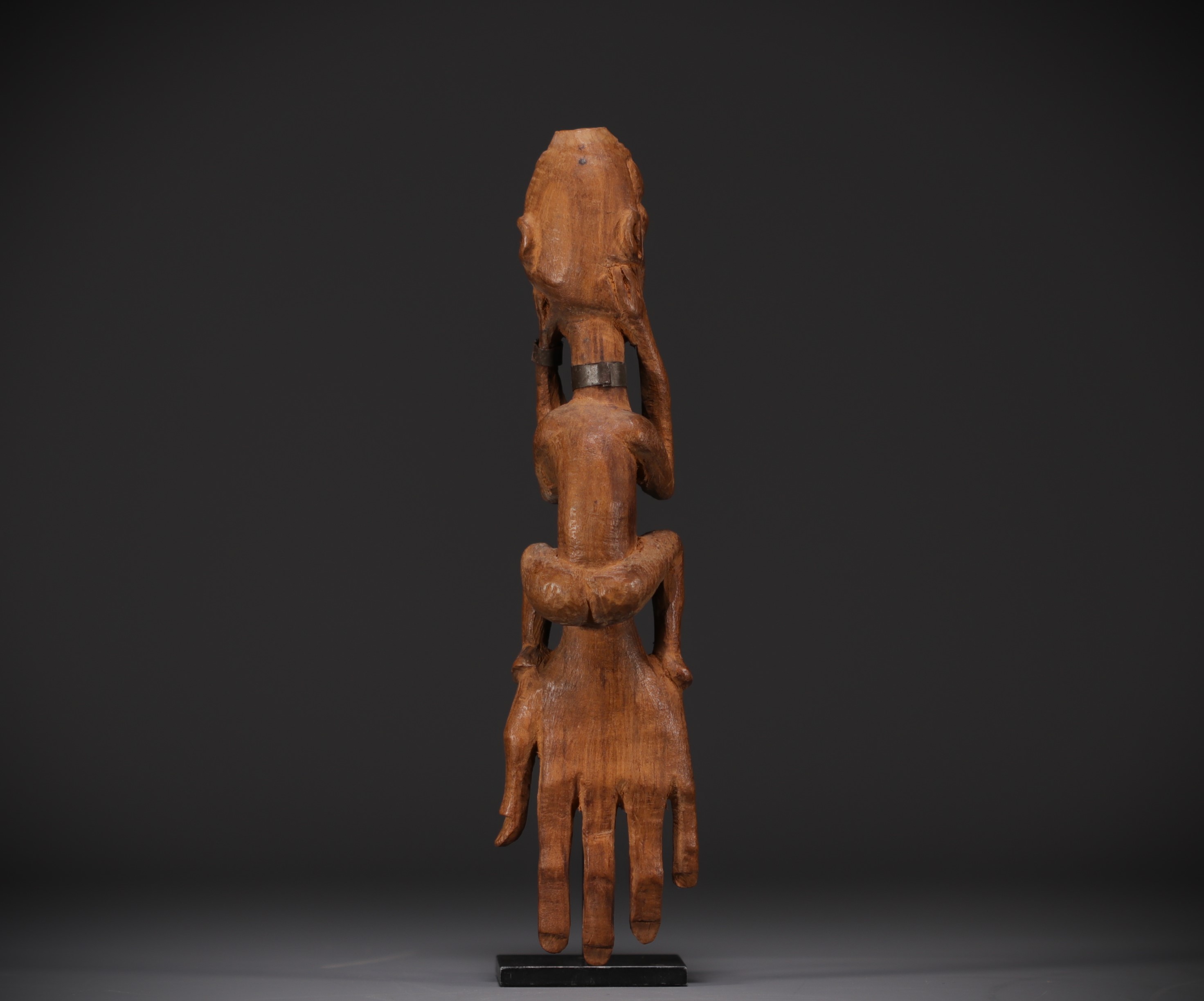 Luluwa - Anthropomorphic pipe - Dem.Rep.Congo - Image 4 of 5