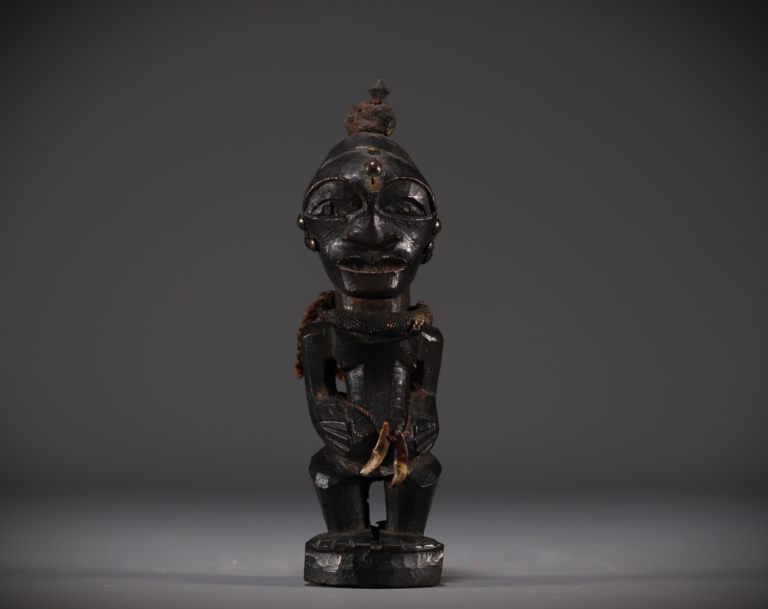 SONGYE ritual figure - collected around 1900 - Rep.Dem.Congo - Image 2 of 7