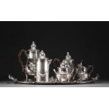 Antoine CARDEILHAC - Exceptional Regency-style solid silver service, 19th century.