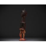 Large Lulua statue - Bakwa-Luntu - collected around 1900 - Rep.Dem.Congo