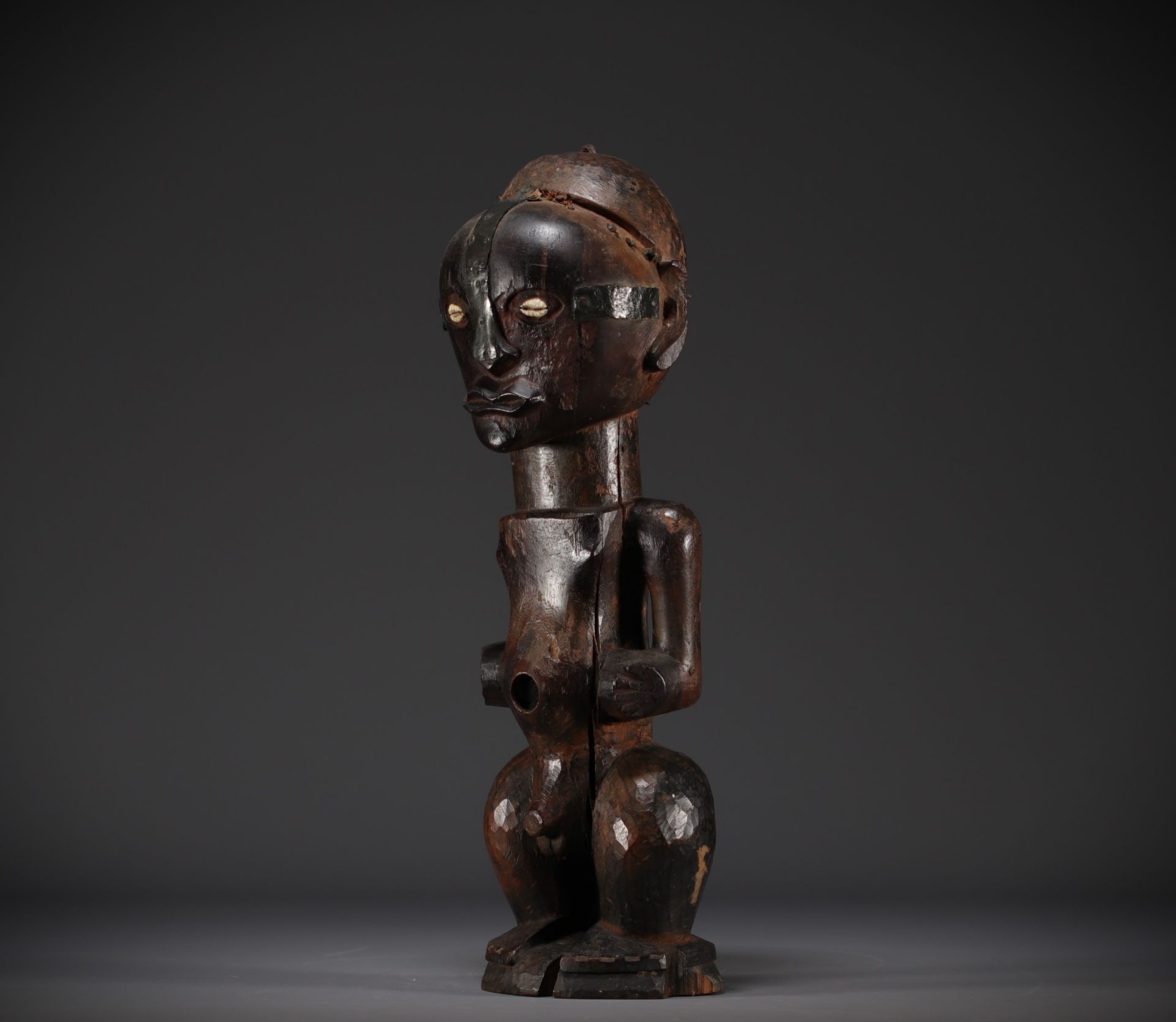 SONGYE male figure - style Sankuru/Lubefu style- Rep.Dem.Congo - Bild 5 aus 7
