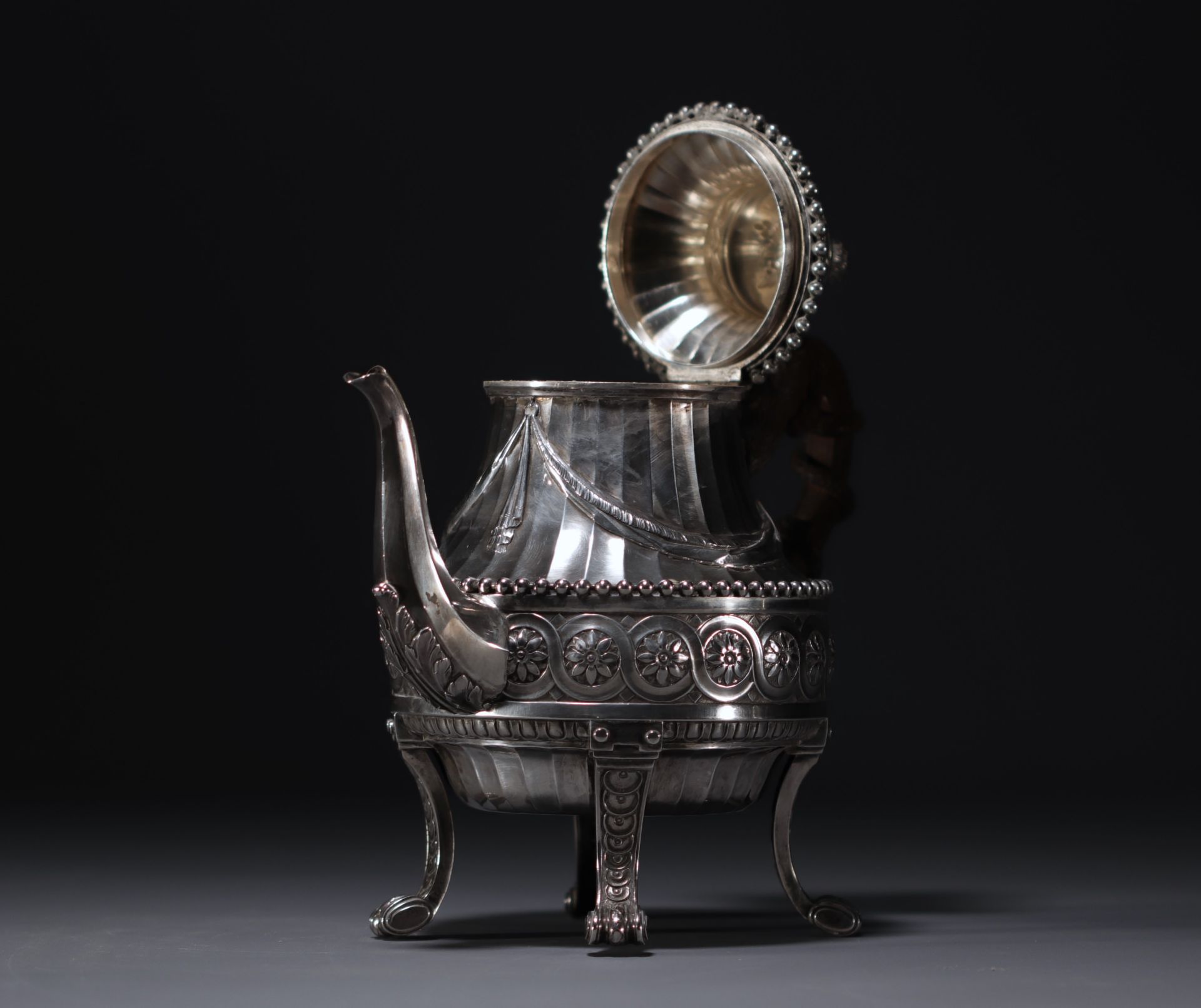 Antoine CARDEILHAC - Exceptional Regency-style solid silver service, 19th century. - Image 9 of 15