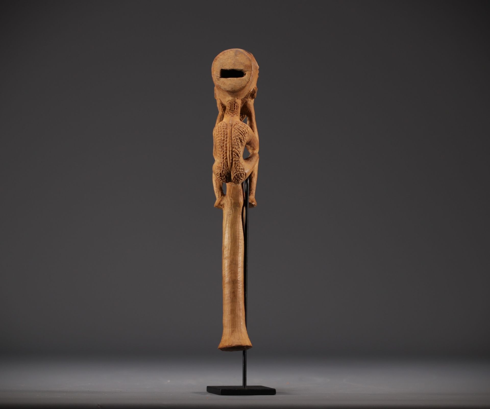 Lulua - Anthropomorphic axe handle - Rep.Dem.Congo - Image 2 of 3