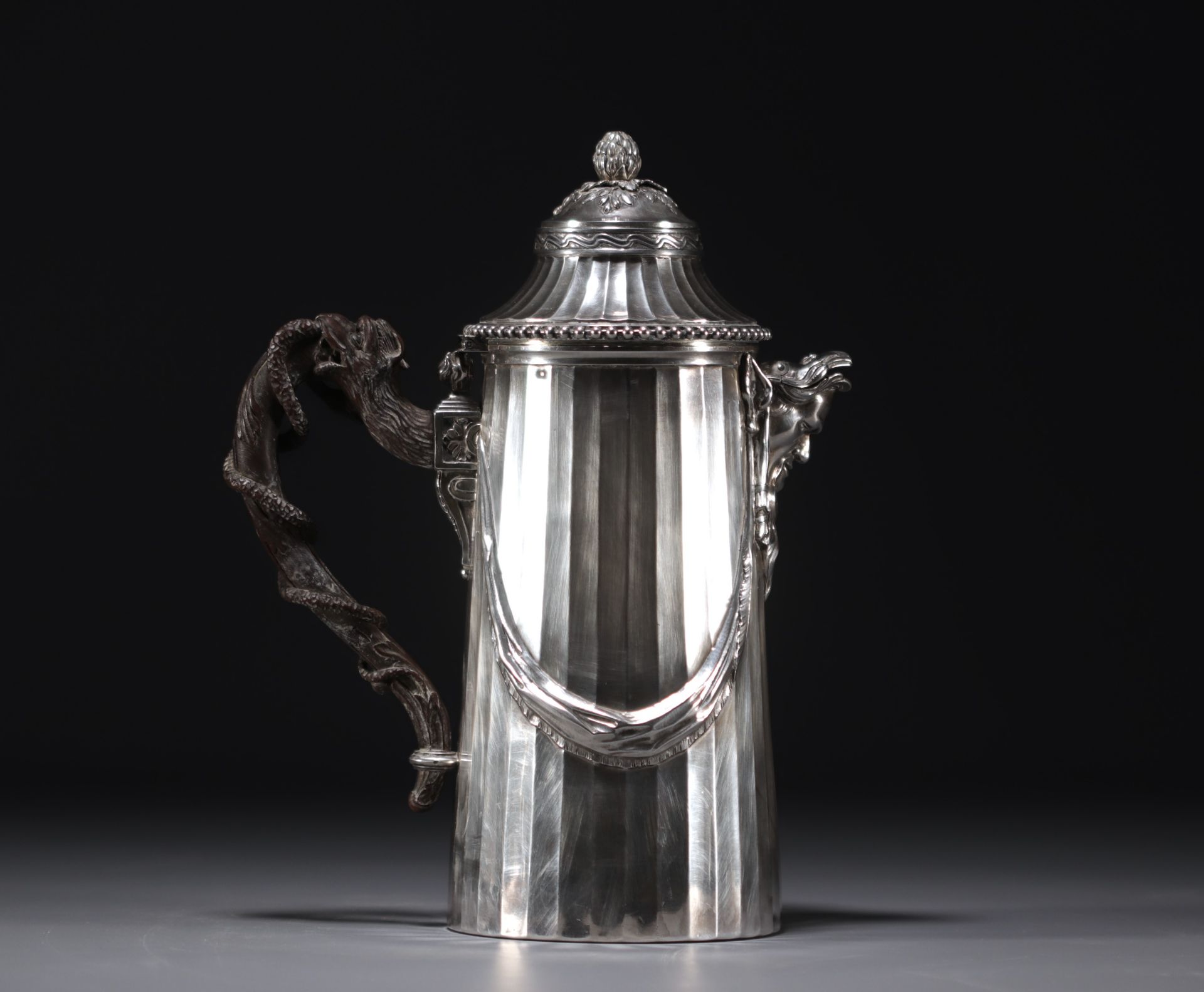 Antoine CARDEILHAC - Exceptional Regency-style solid silver service, 19th century. - Bild 3 aus 15