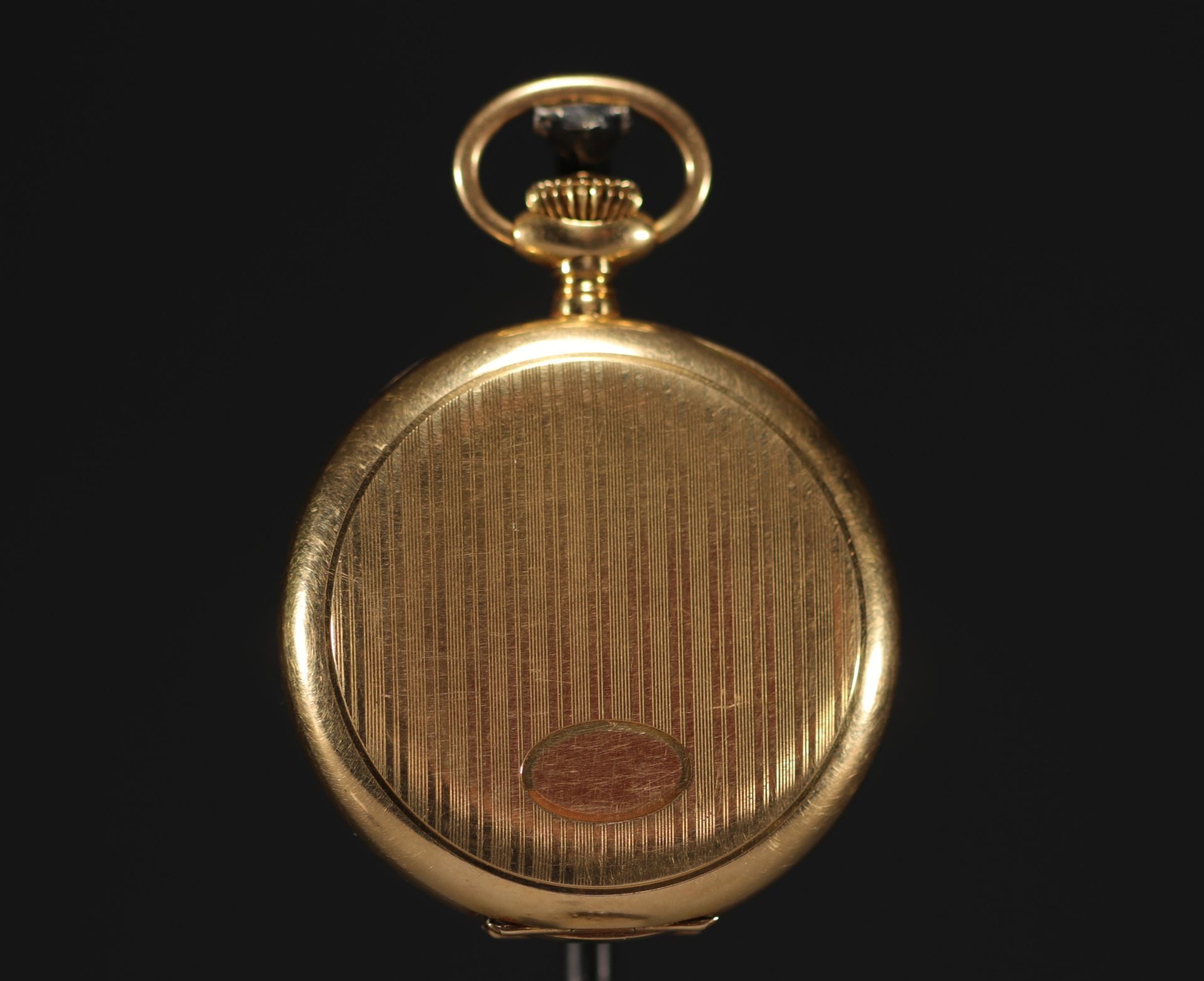 LIP - Pocket watch in 18k gold, total weight 70.6 gr. - Bild 3 aus 3