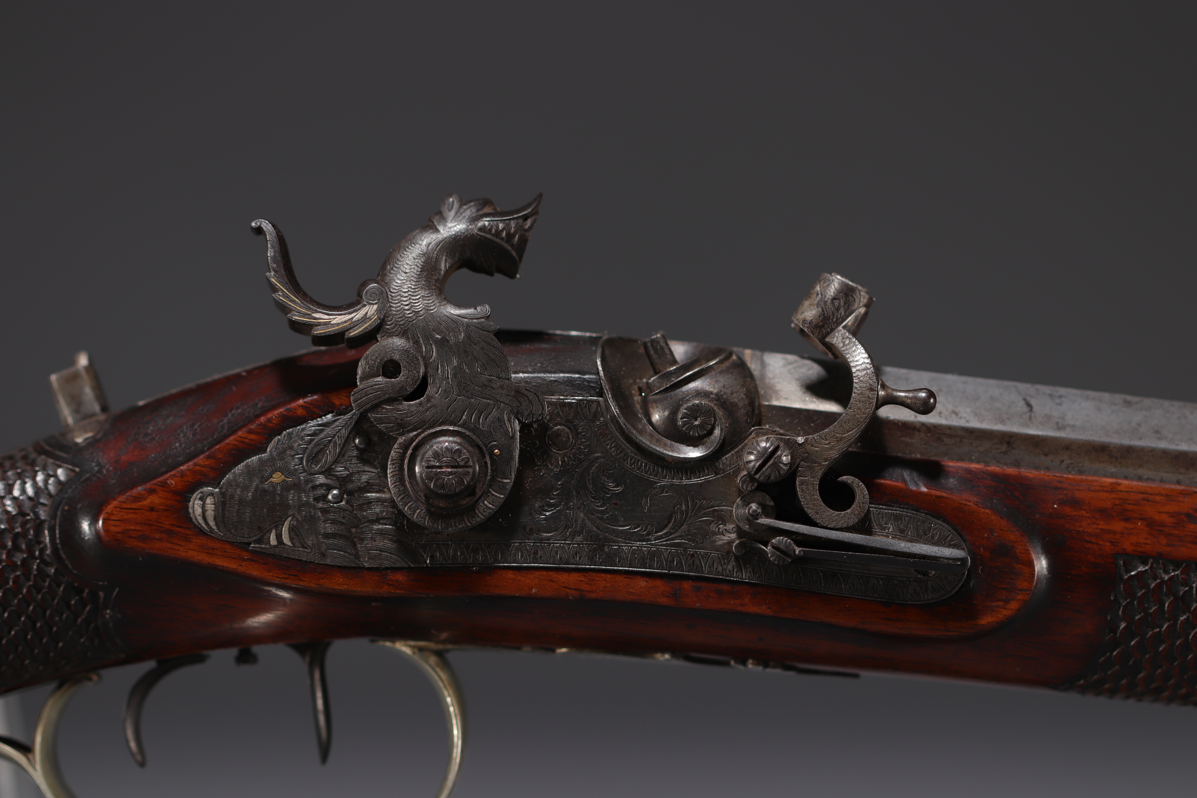 Jaeger" shotgun, South Germany or Bavaria circa 1830. - Image 3 of 13