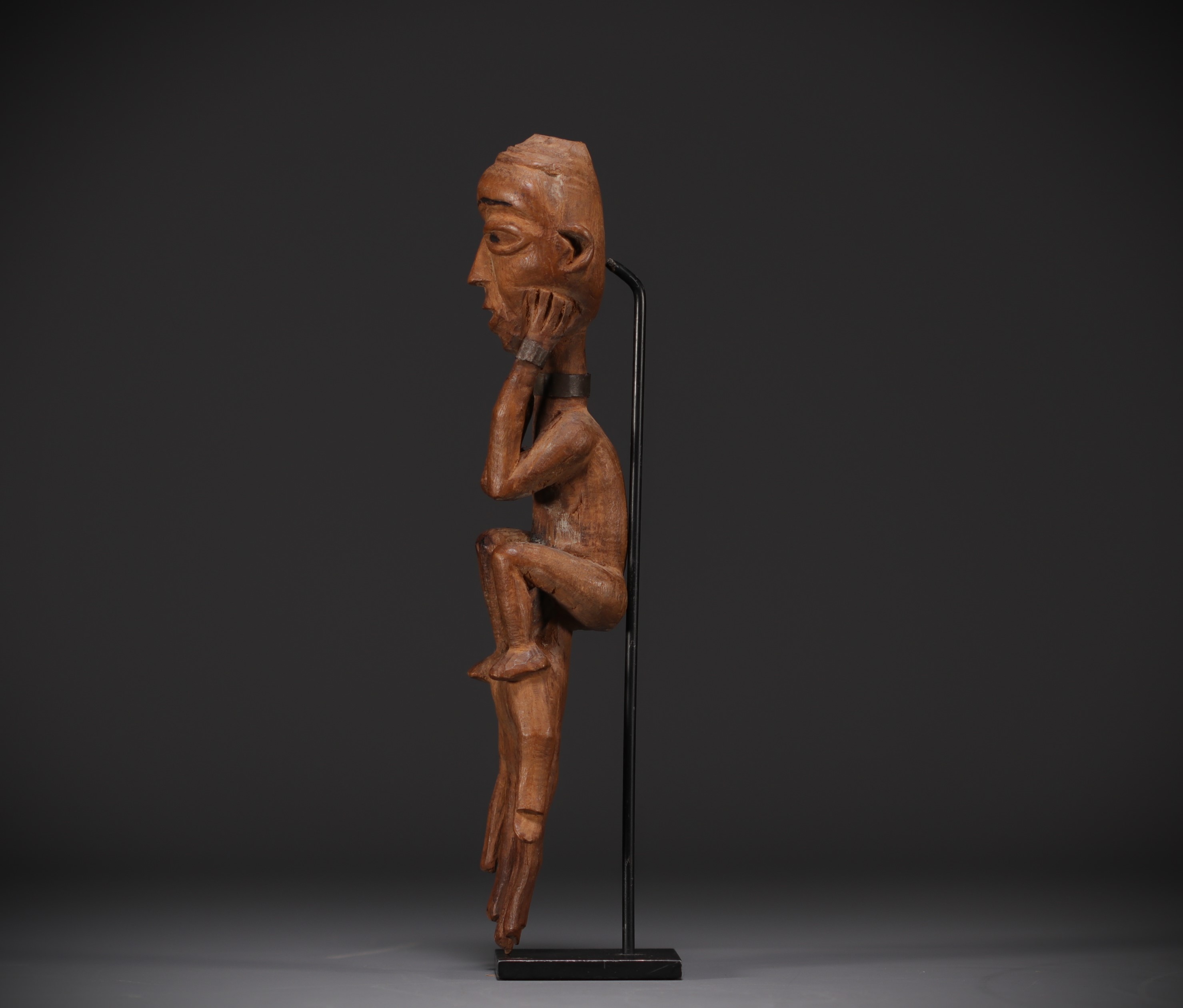 Luluwa - Anthropomorphic pipe - Dem.Rep.Congo - Image 3 of 5