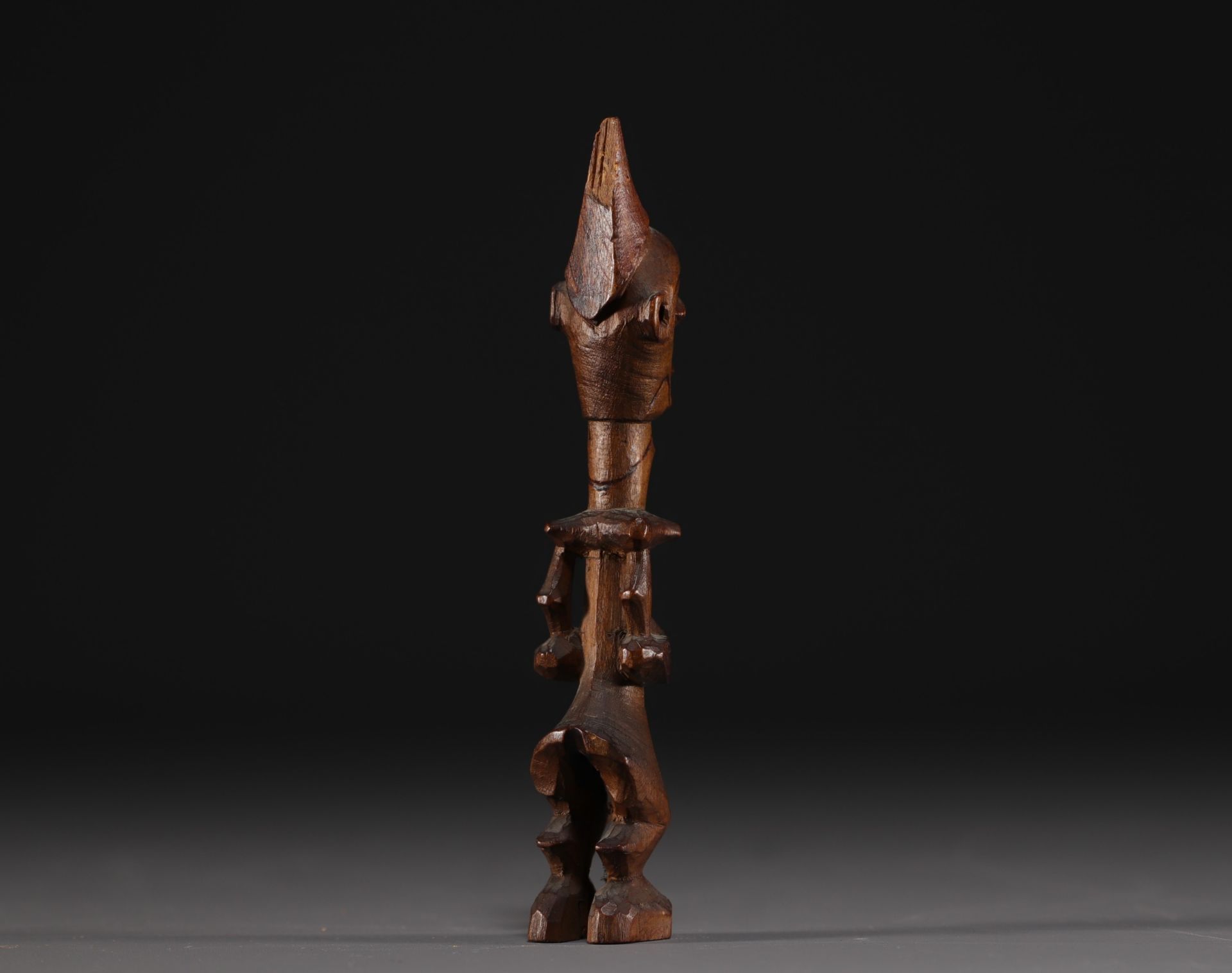 DRC - Bena Lulua statuette, finely carved. - Bild 3 aus 4