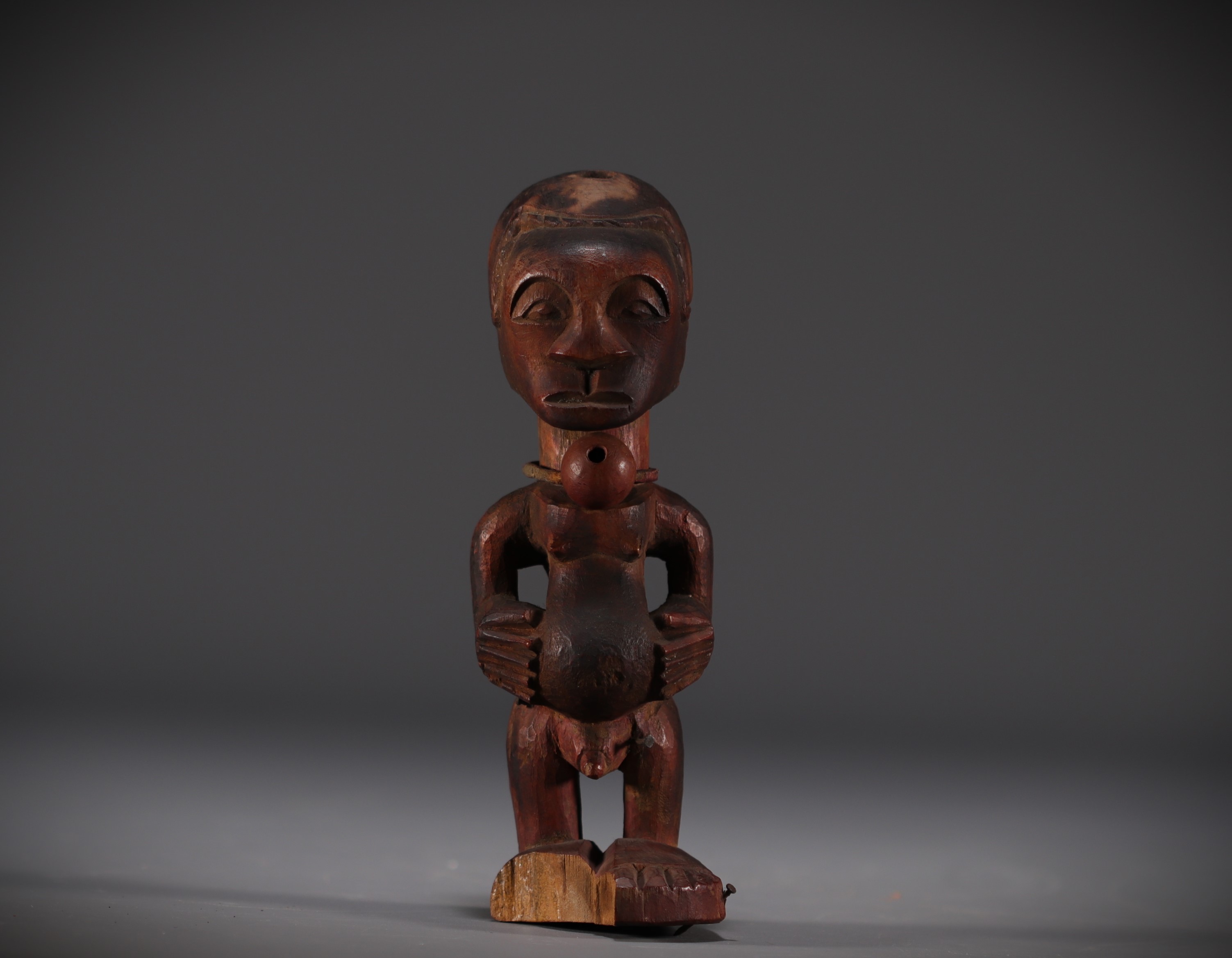 SONGYE figure - Kalebwe - collected around 1900. Rep.Dem.Congo - Image 2 of 5
