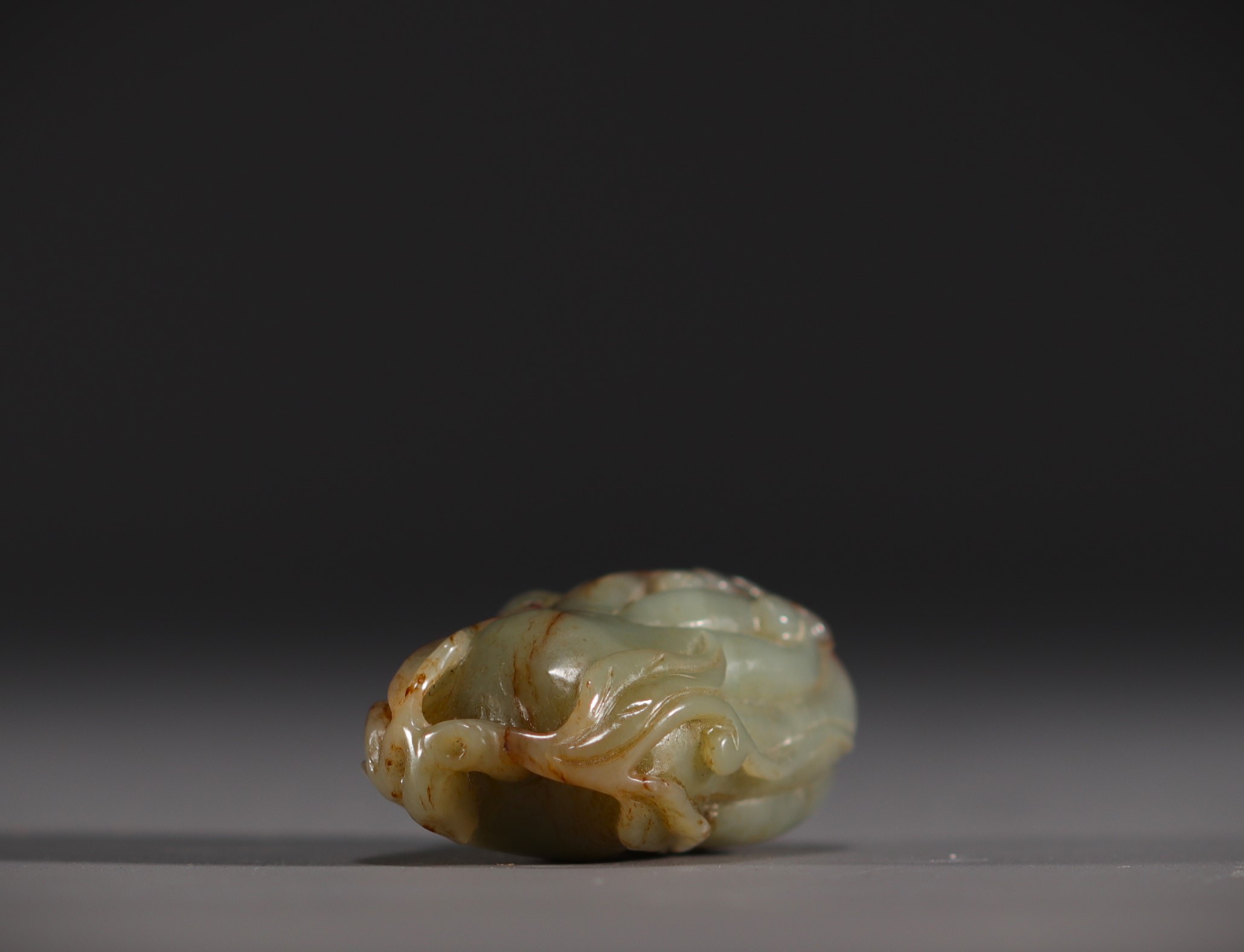China - "Buddha's hand" Carved jade pendant. - Image 5 of 5
