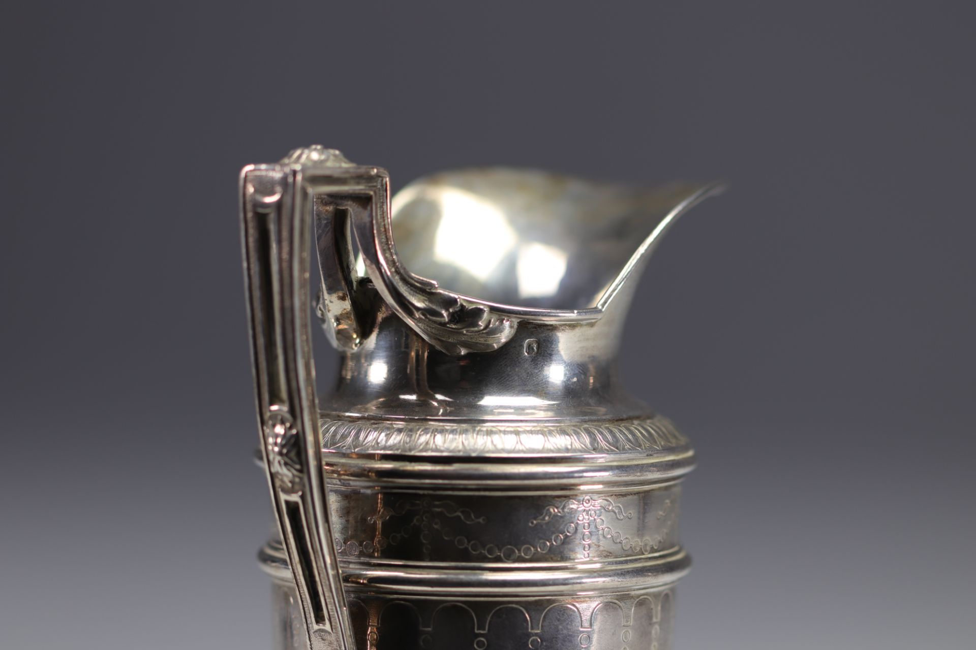 Jean-Baptiste Claude ODIOT a PARIS - Solid silver coffee service. - Image 11 of 11