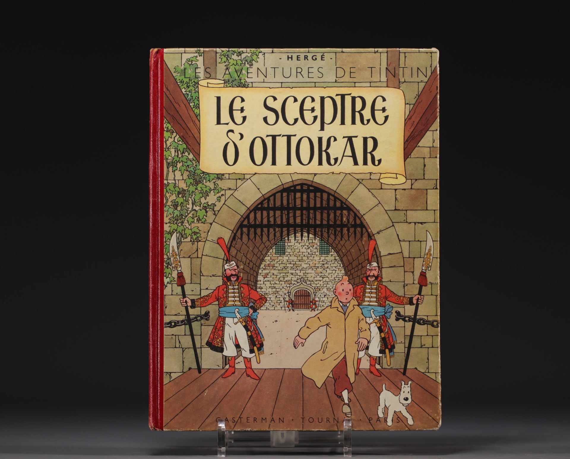 Tintin - "Ottokar's sceptre" album, 1947 edition.