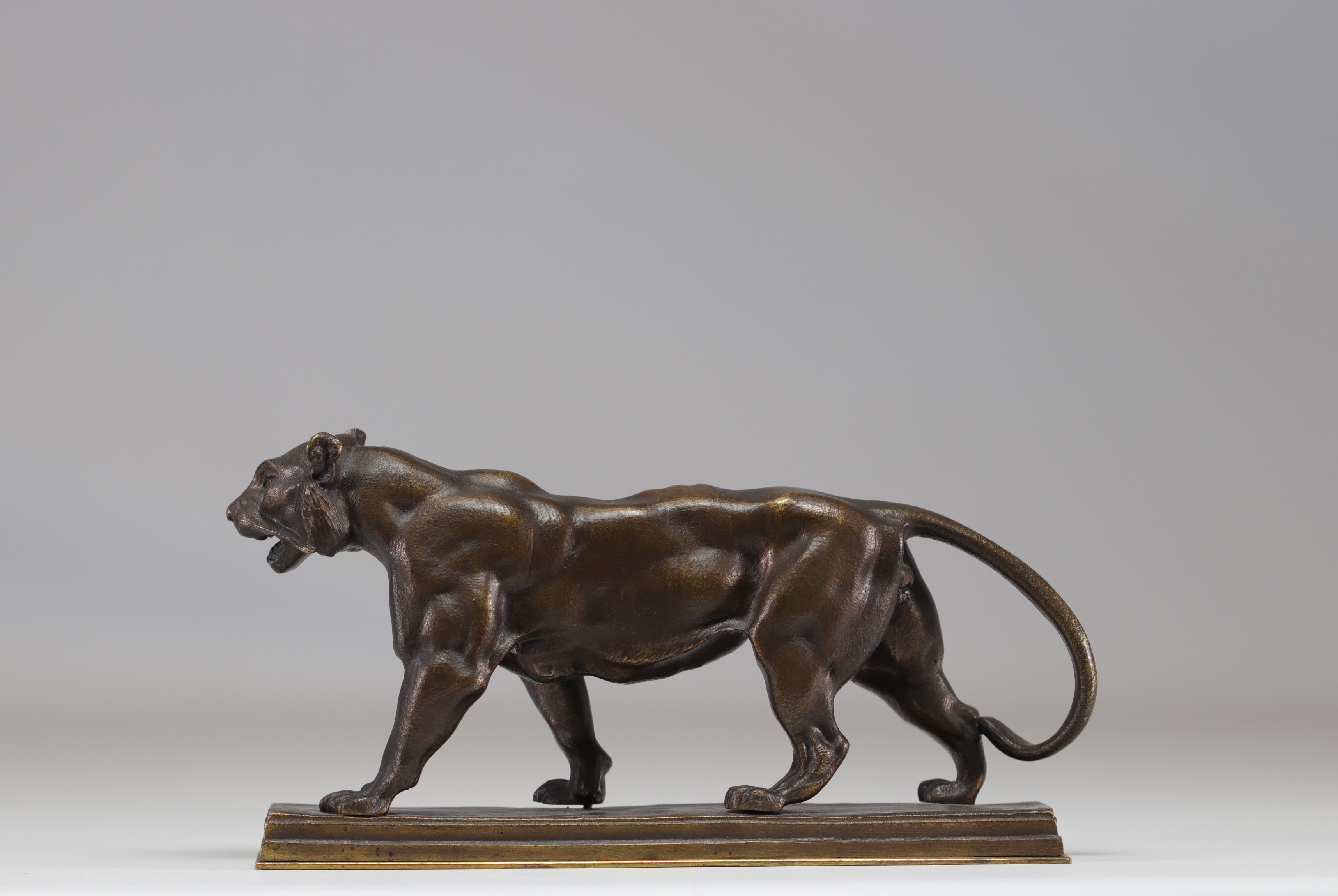 Bronze panther signed Barry - Image 2 of 3