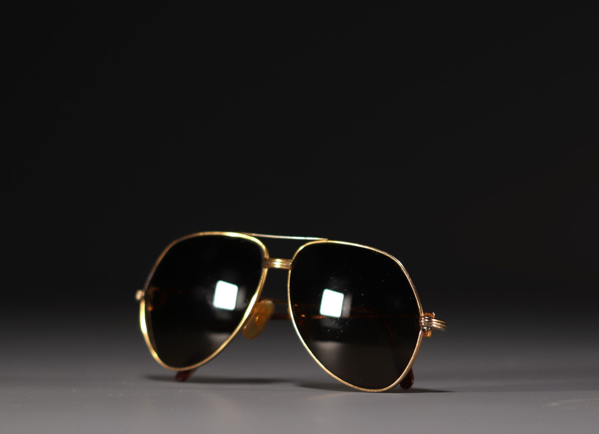 Cartier - "Must" Pair of vintage sunglasses. - Bild 3 aus 5