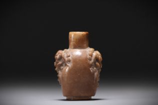 China - Soapstone snuffbox, Ming period