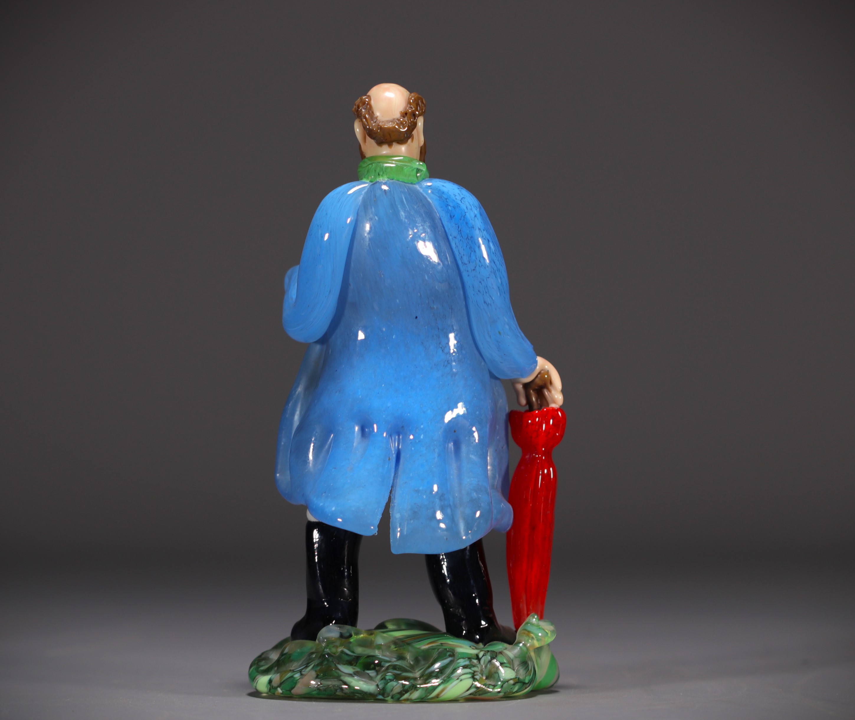 Murano - Polychrome glass figure. - Image 4 of 4