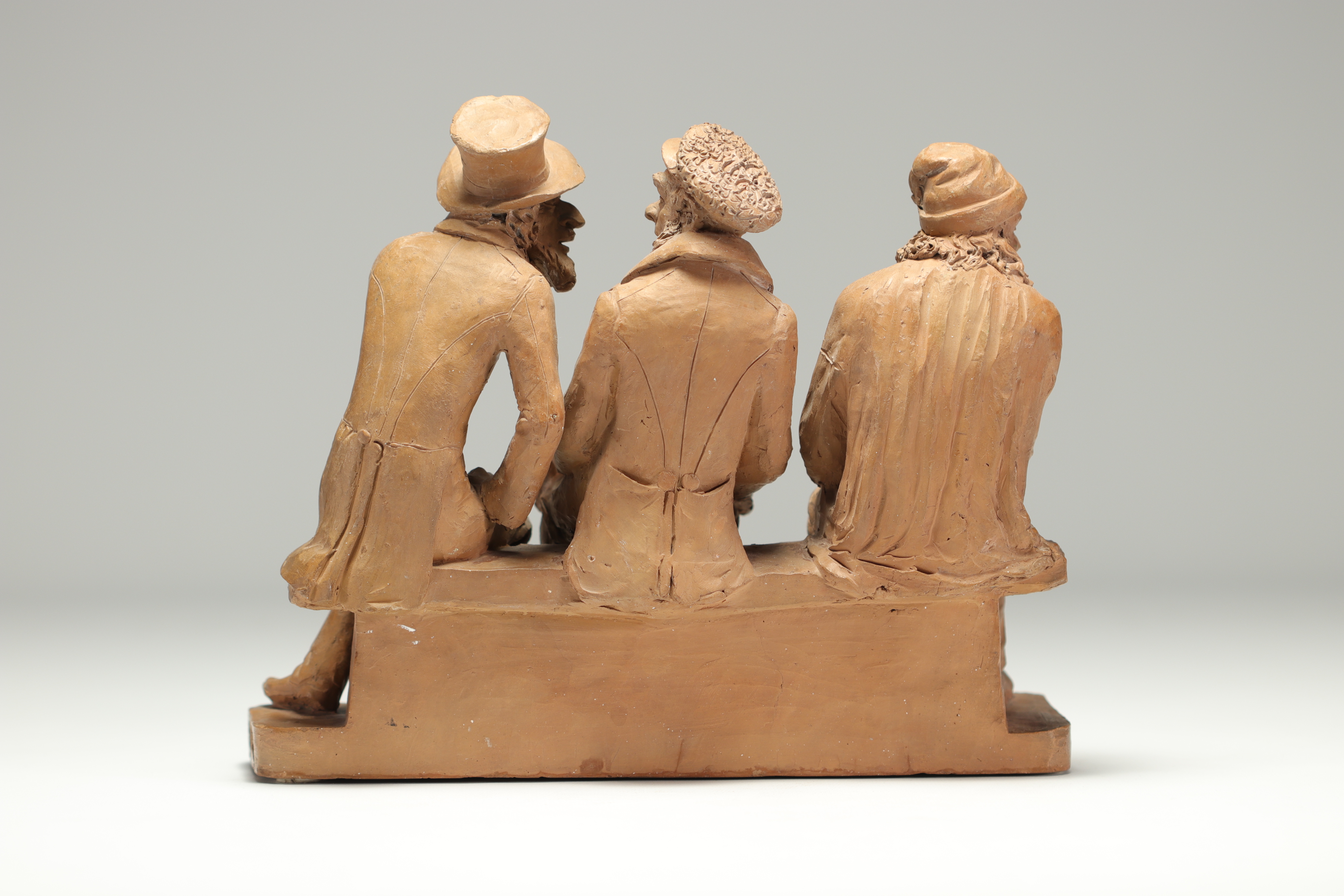 DELBARD "Les trois vieux" Terracotta - Image 4 of 4