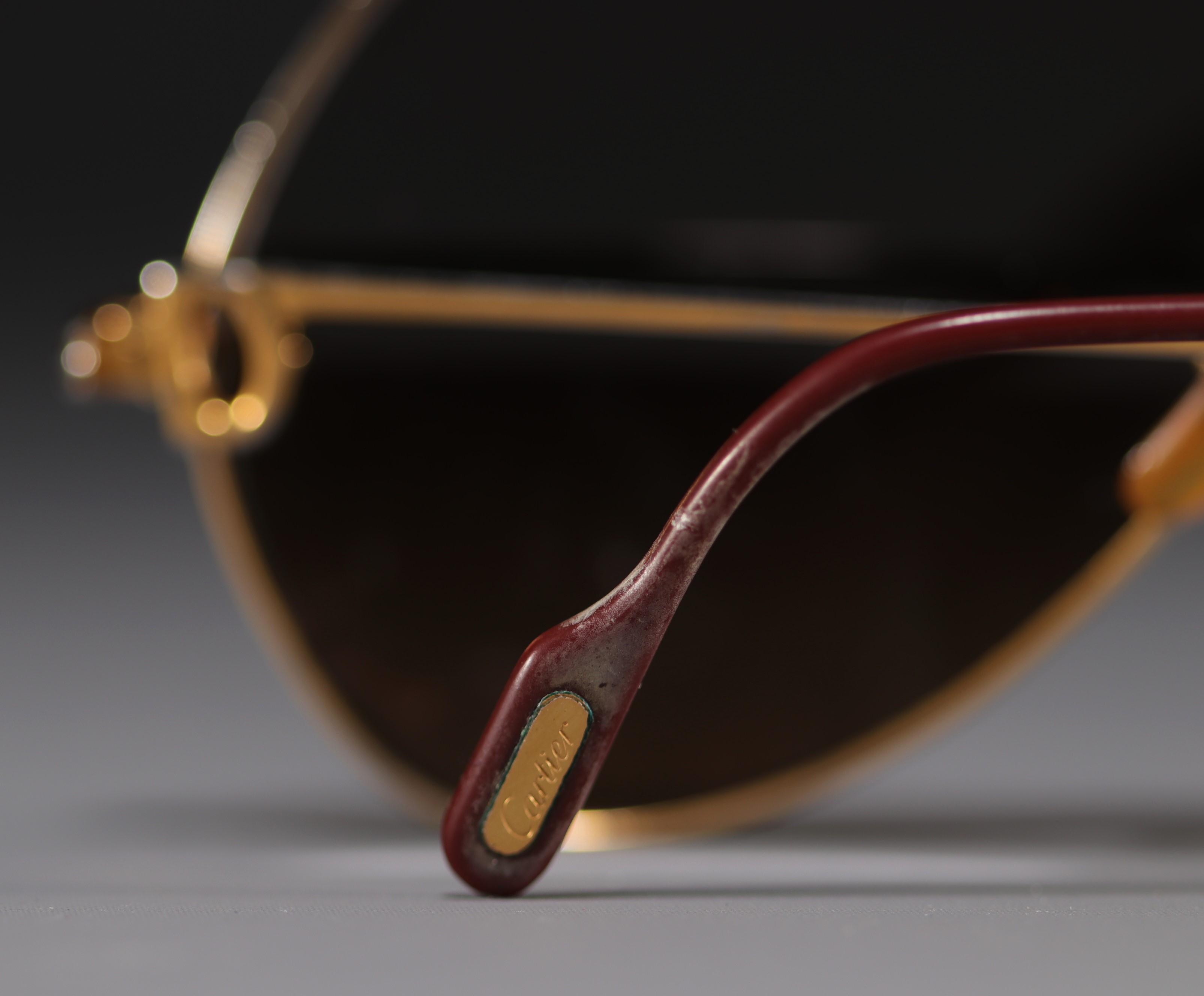 Cartier - "Must" Pair of vintage sunglasses. - Image 5 of 5