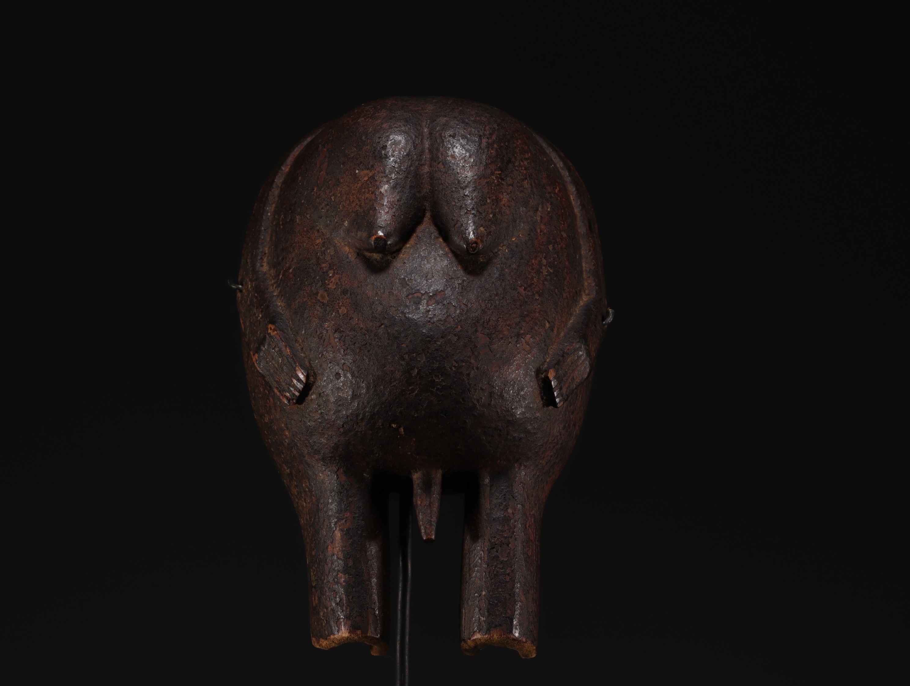 Africa - Makonde belly mask. - Image 2 of 4