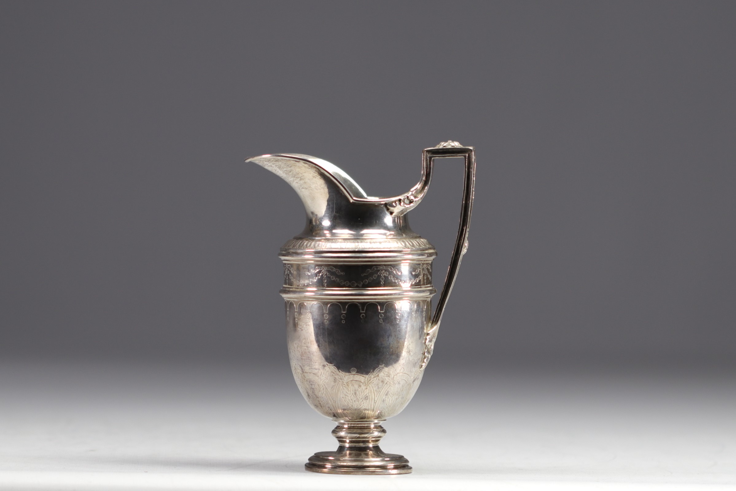 Jean-Baptiste Claude ODIOT a PARIS - Solid silver coffee service. - Image 5 of 11