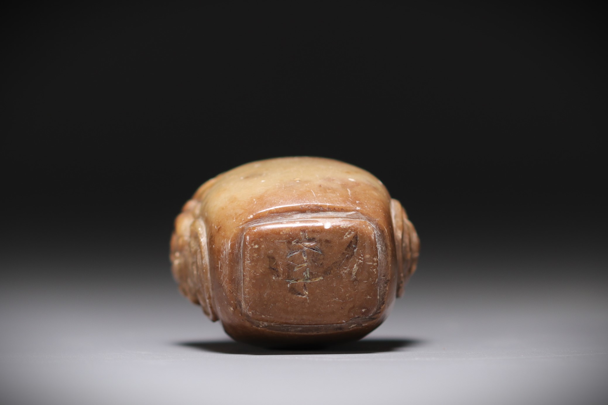 China - Soapstone snuffbox, Ming period - Image 4 of 4