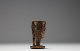 Africa - Small Pende libatory cup.