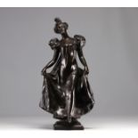 Leo LAPORTE-BLAIRSY (1862-1923) "Le Menuet" Bronze sculpture