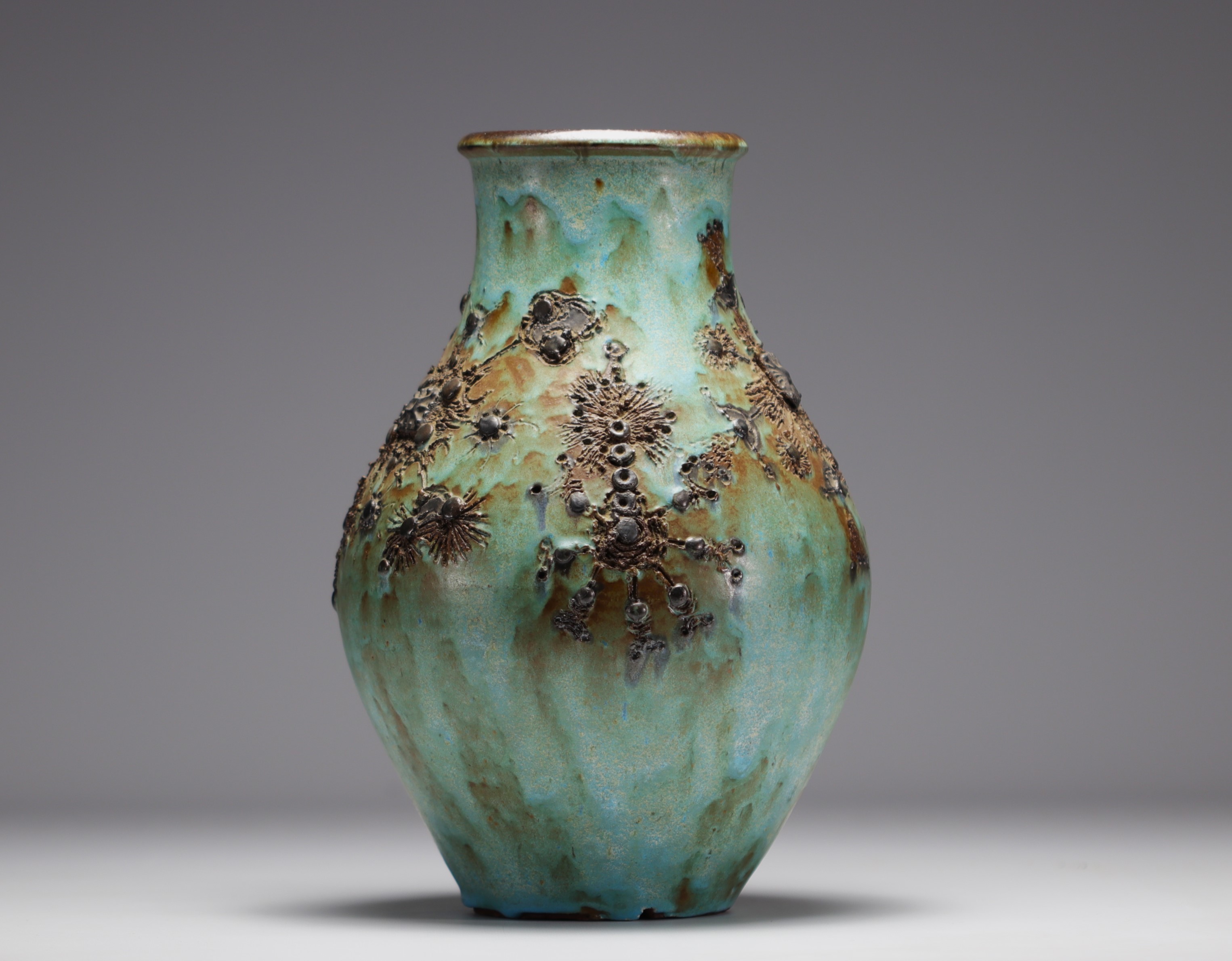 Jerome VANDEWEGHE Atelier Perignem Aphora - Glazed ceramic vase. - Bild 3 aus 4